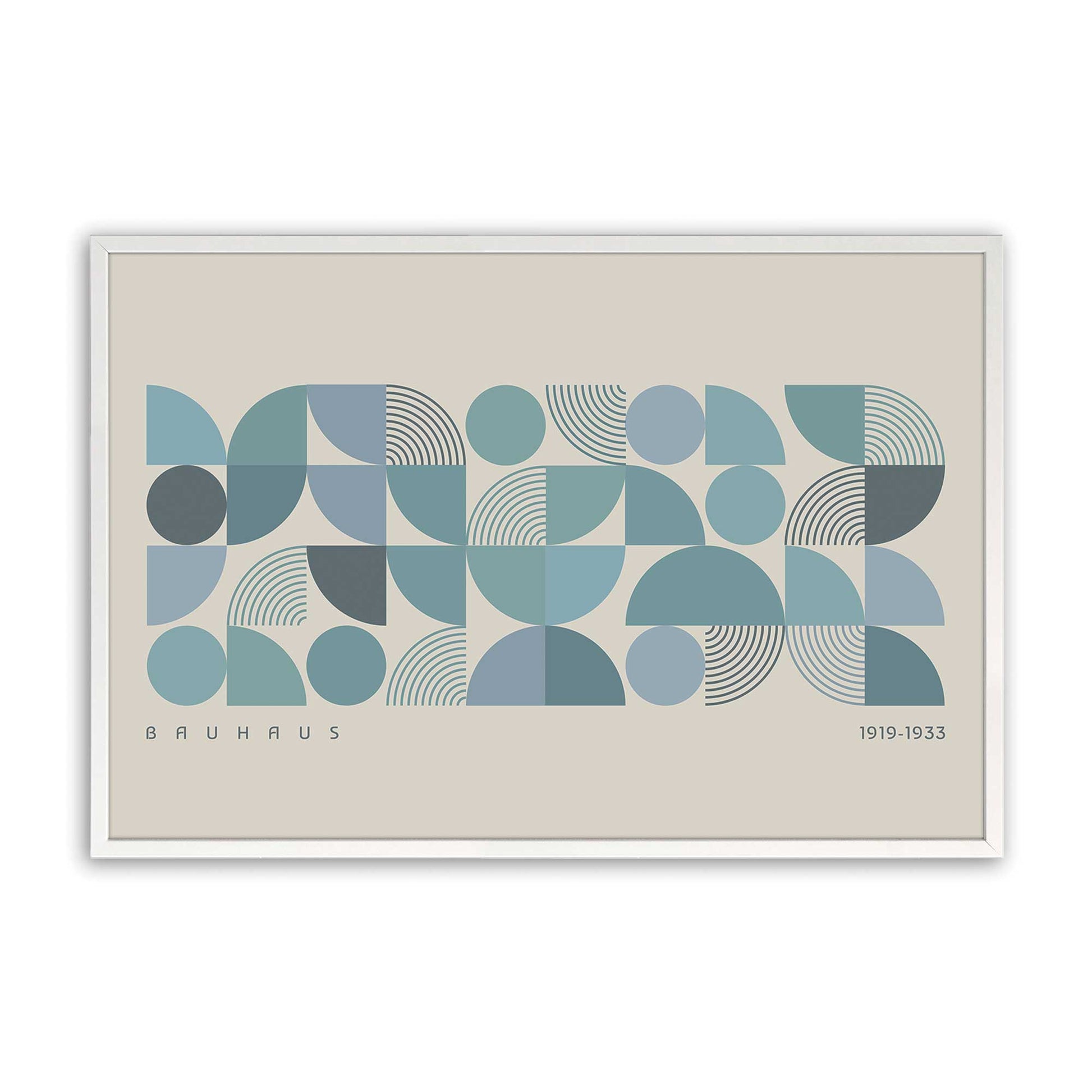 [Color:Opaque White], Picture of art in a Opaque White frame
