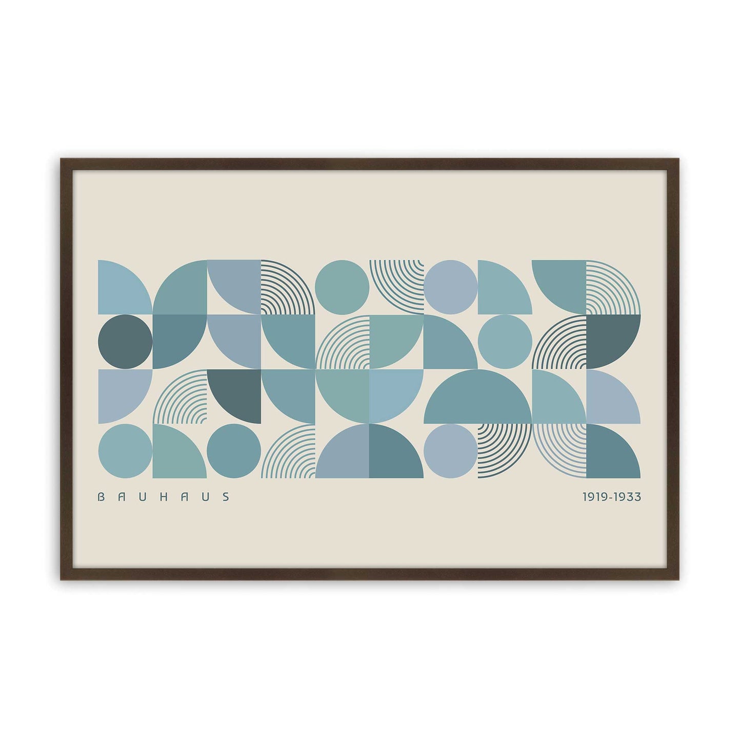 [Color:Belvinder Brown], Picture of art in a Belvinder Brown frame