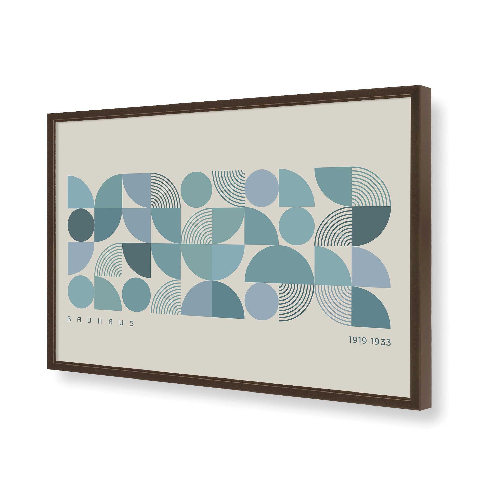 [Color:Belvinder Brown], Picture of art in a Belvinder Brown frame of the corner