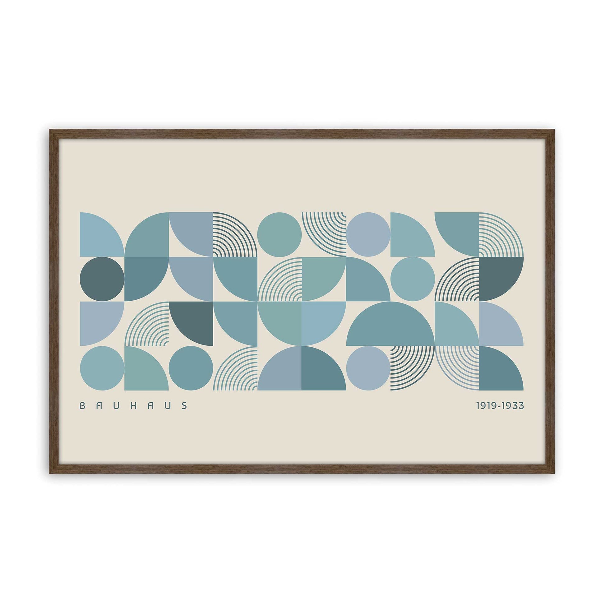 [Color:Walnut], Picture of art in a Walnut frame