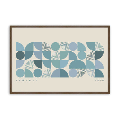 [Color:Walnut], Picture of art in a Walnut frame