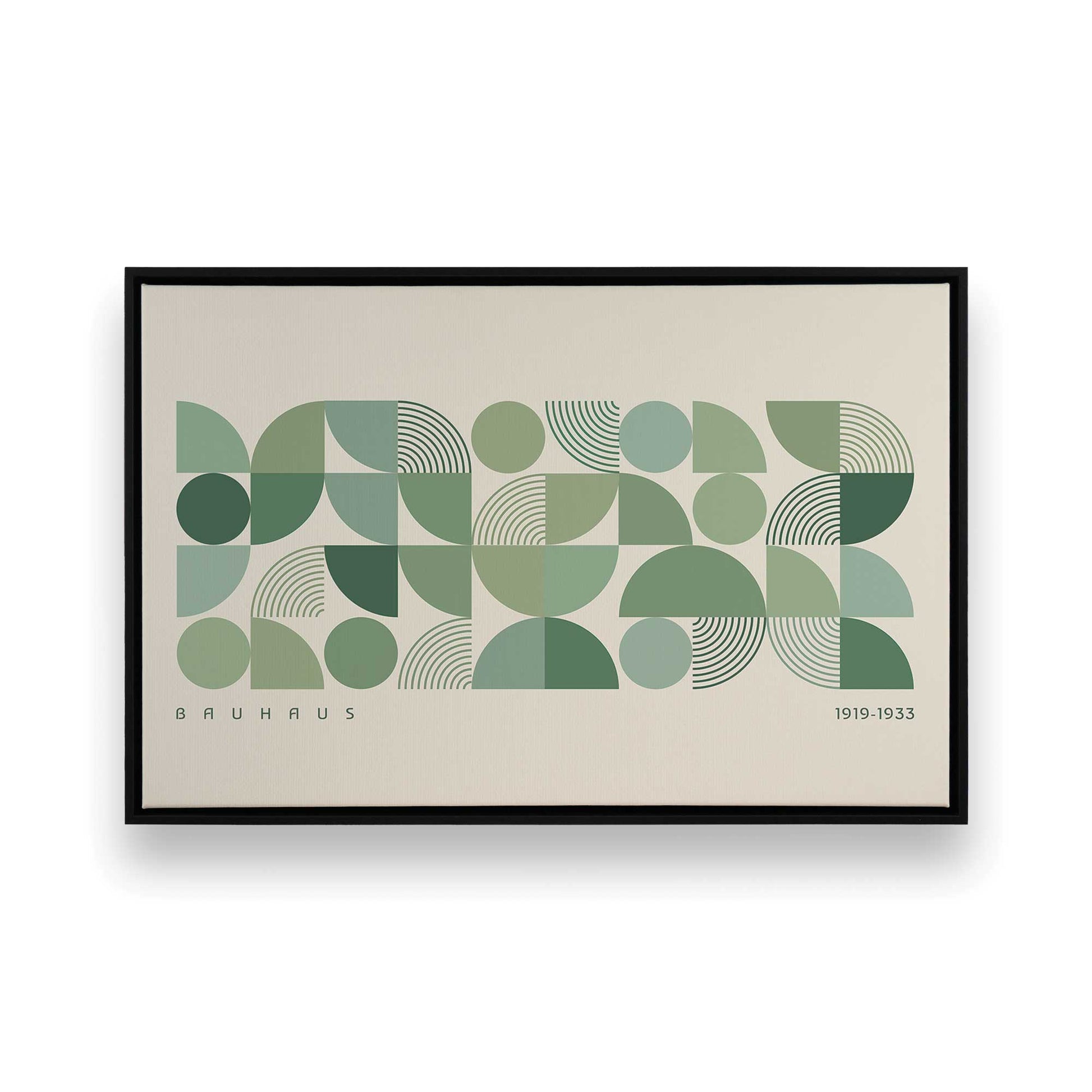 [Color:Satin Black], Picture of art in a Satin Black frame