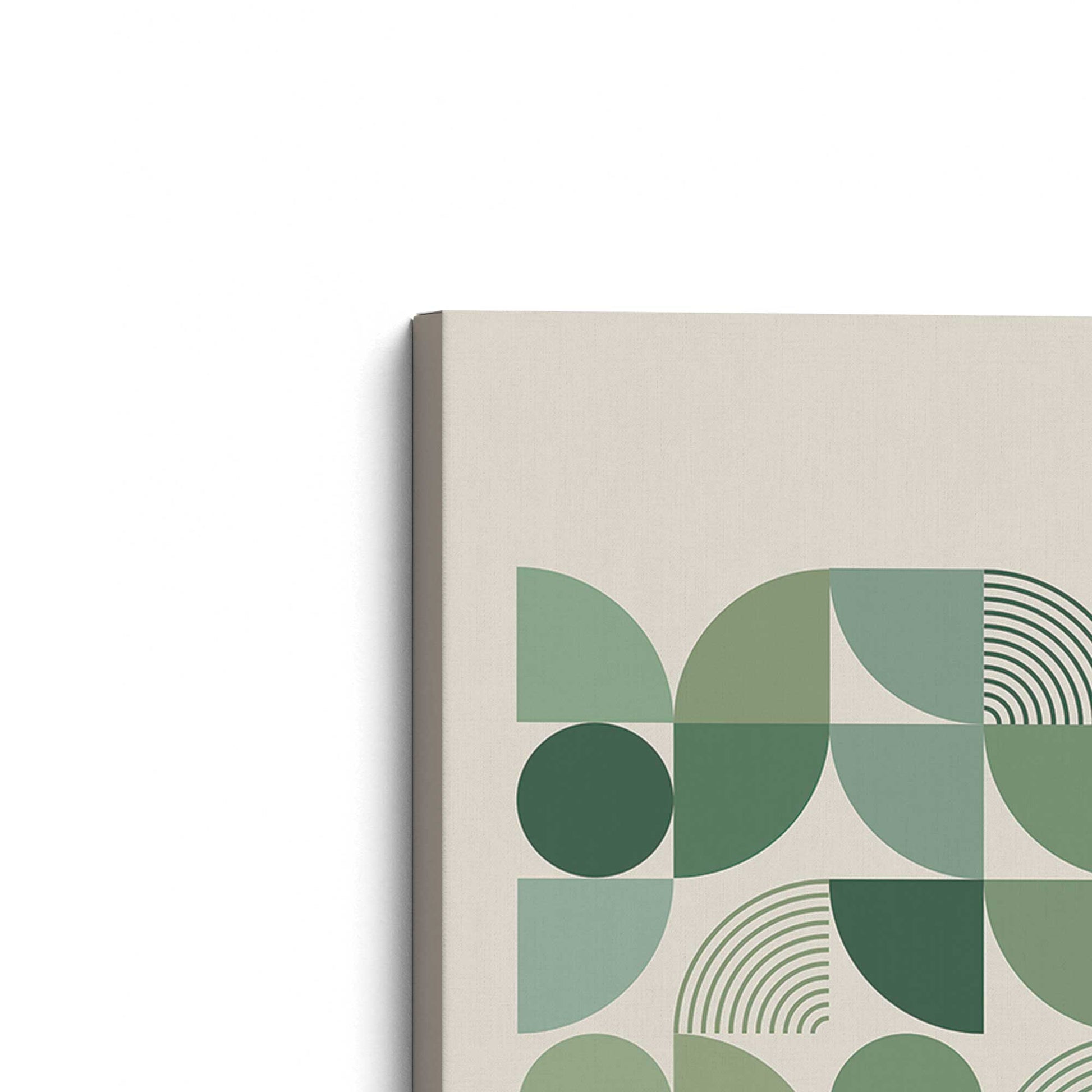 [Color:Stretched Canvas], Picture of the corner of the art