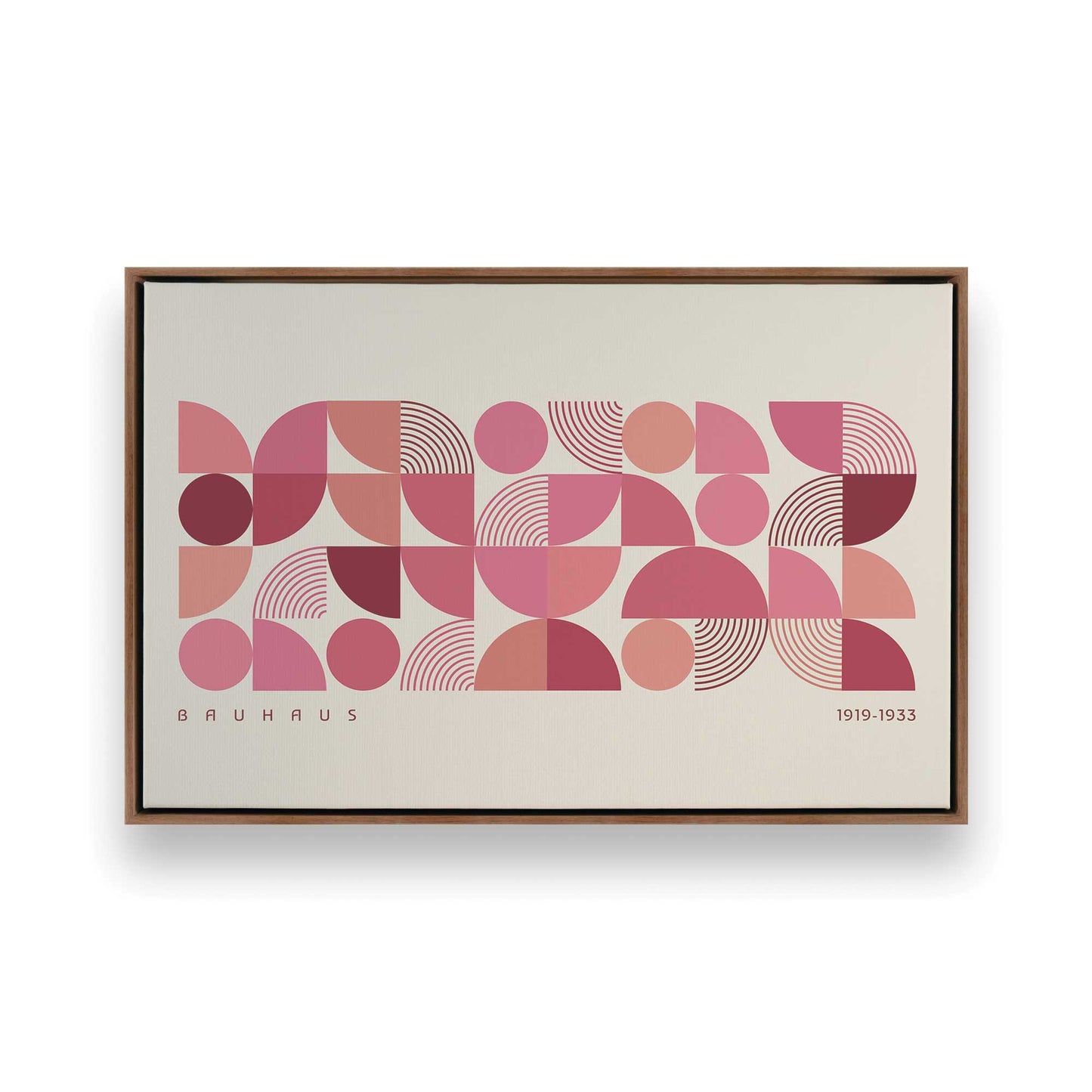 [Color:Walnut], Picture of art in a Walnut frame