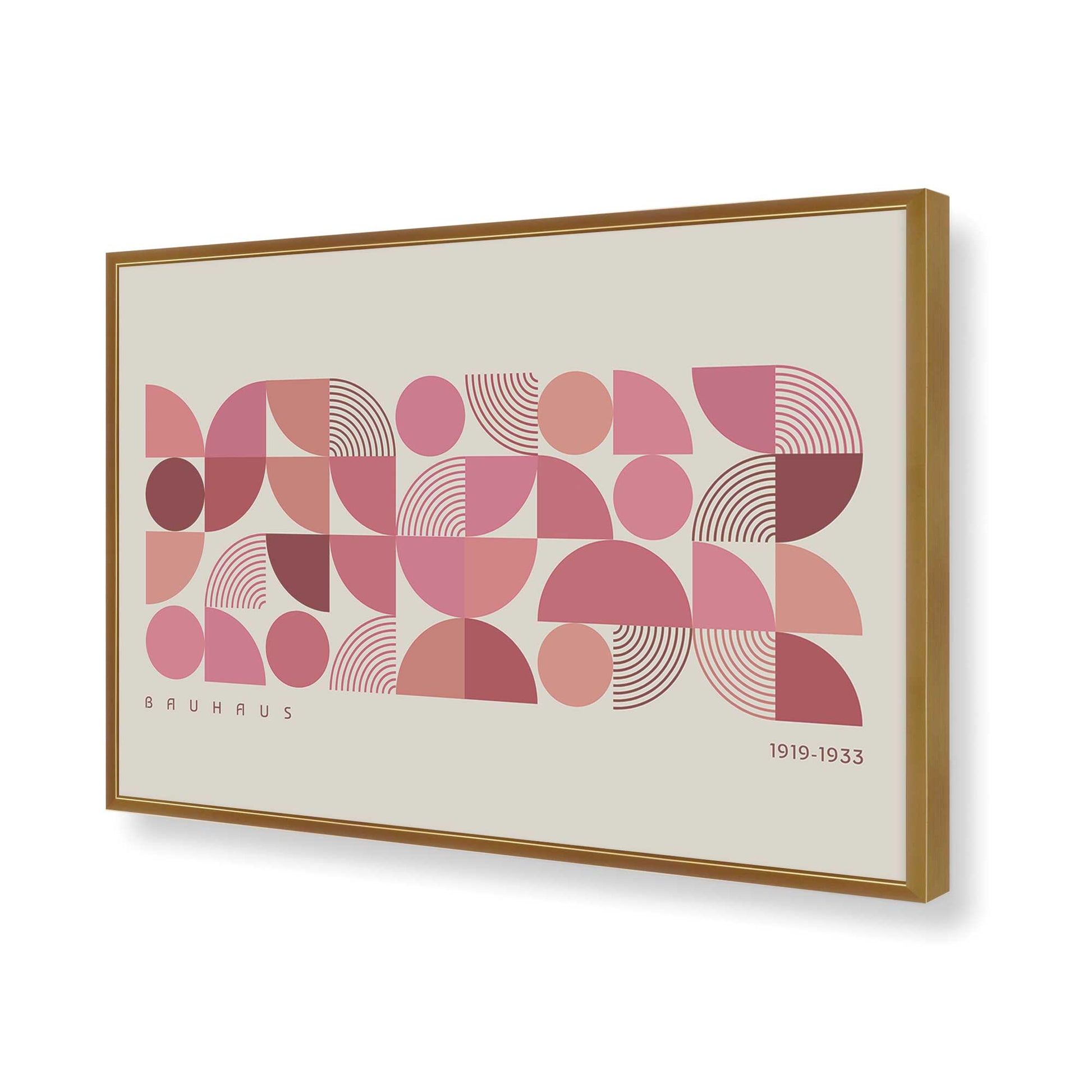 [Color:Polished Gold], Picture of art in a Polished Gold frame of the corner