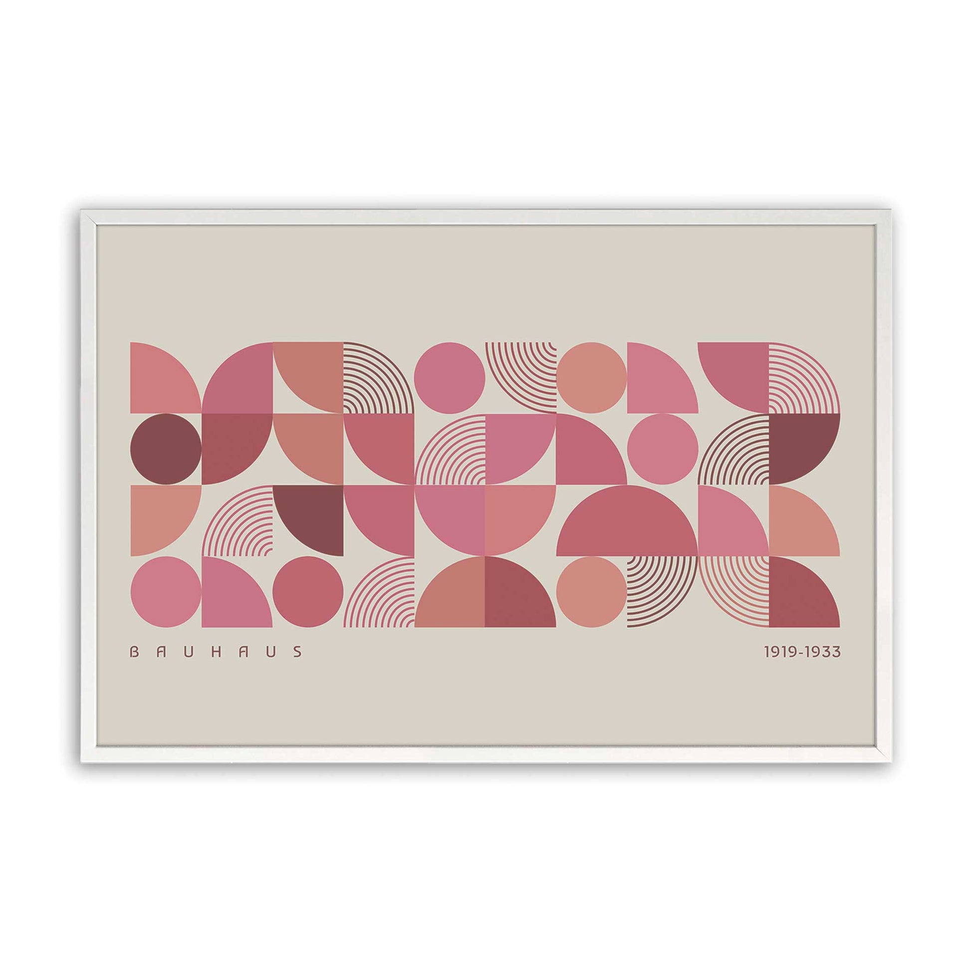 [Color:Opaque White], Picture of art in a Opaque White frame