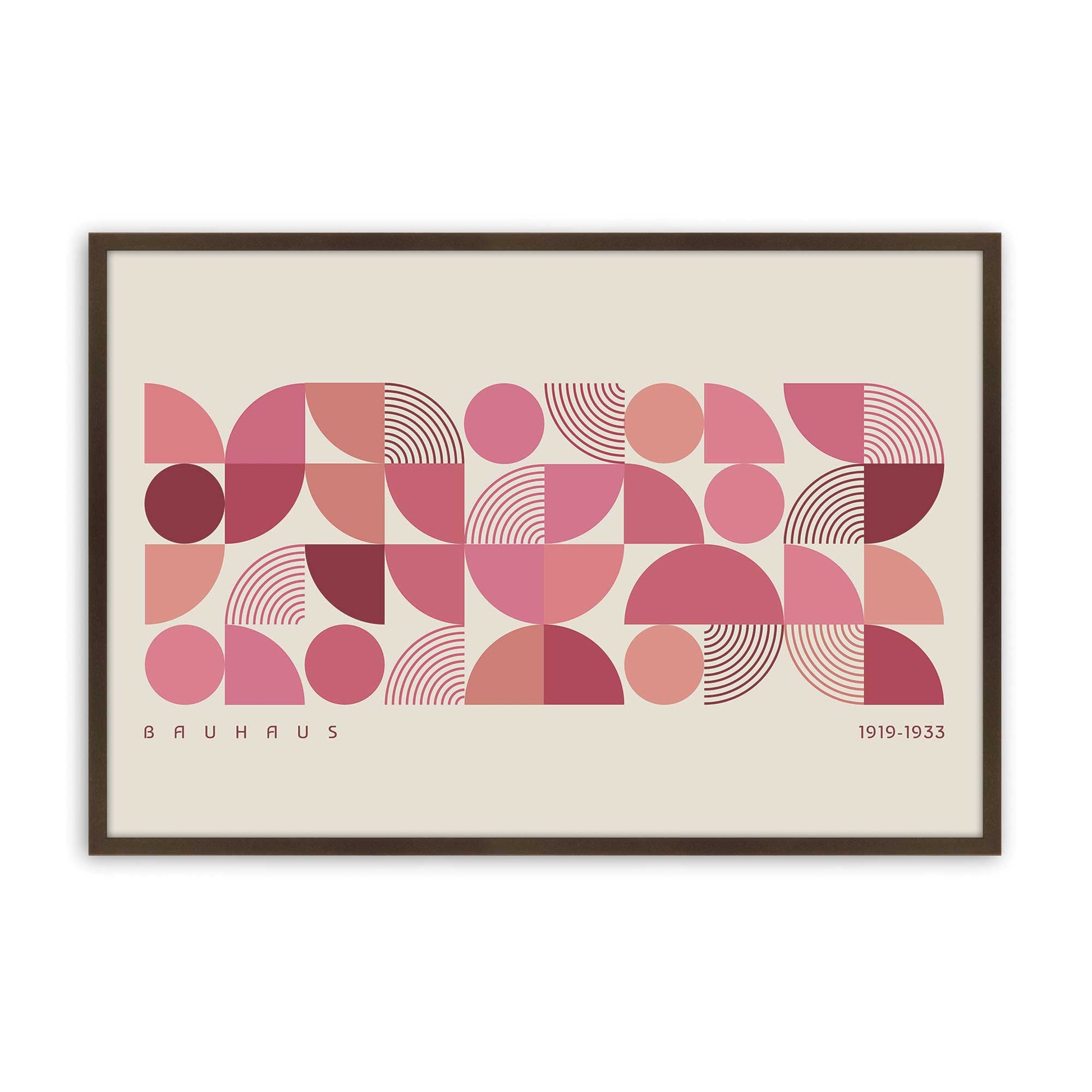 [Color:Brown], Picture of art in a Brown frame