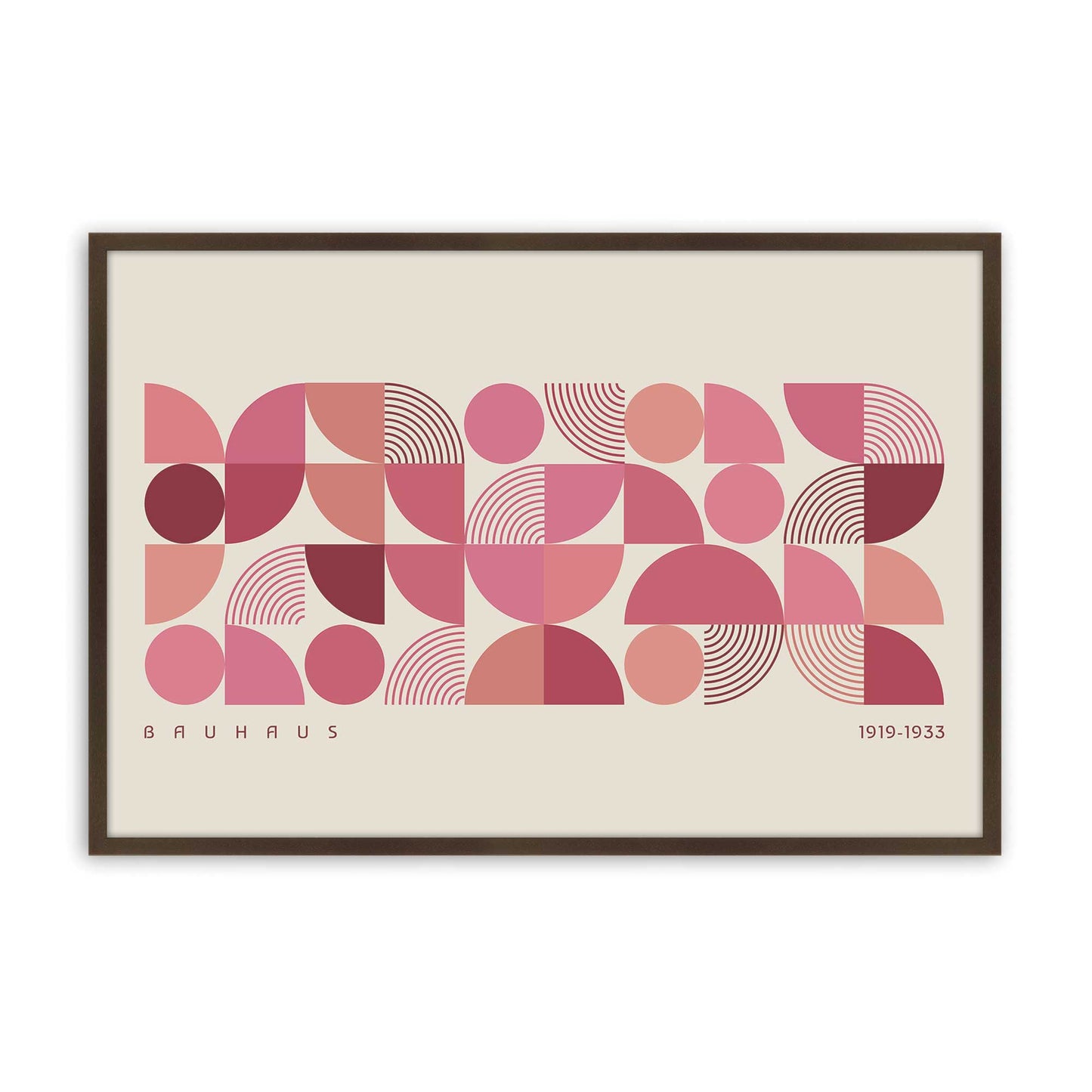 [Color:Belvinder Brown], Picture of art in a Belvinder Brown frame