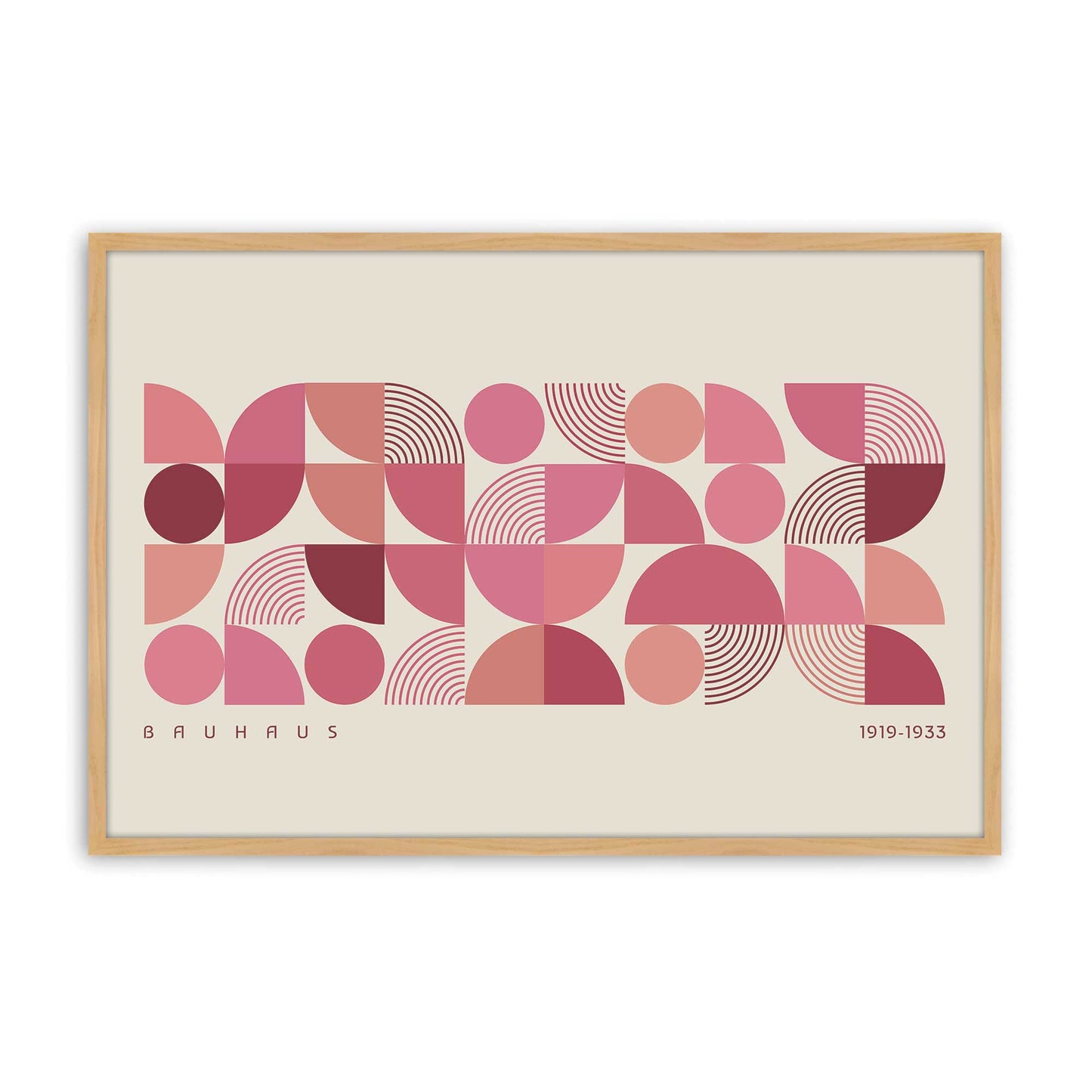 [Color:American Maple], Picture of art in a American Maple frame