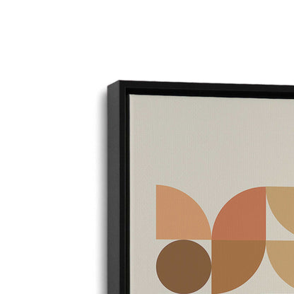 [Color:Satin Black], Picture of art in a Satin Black frame at an angle