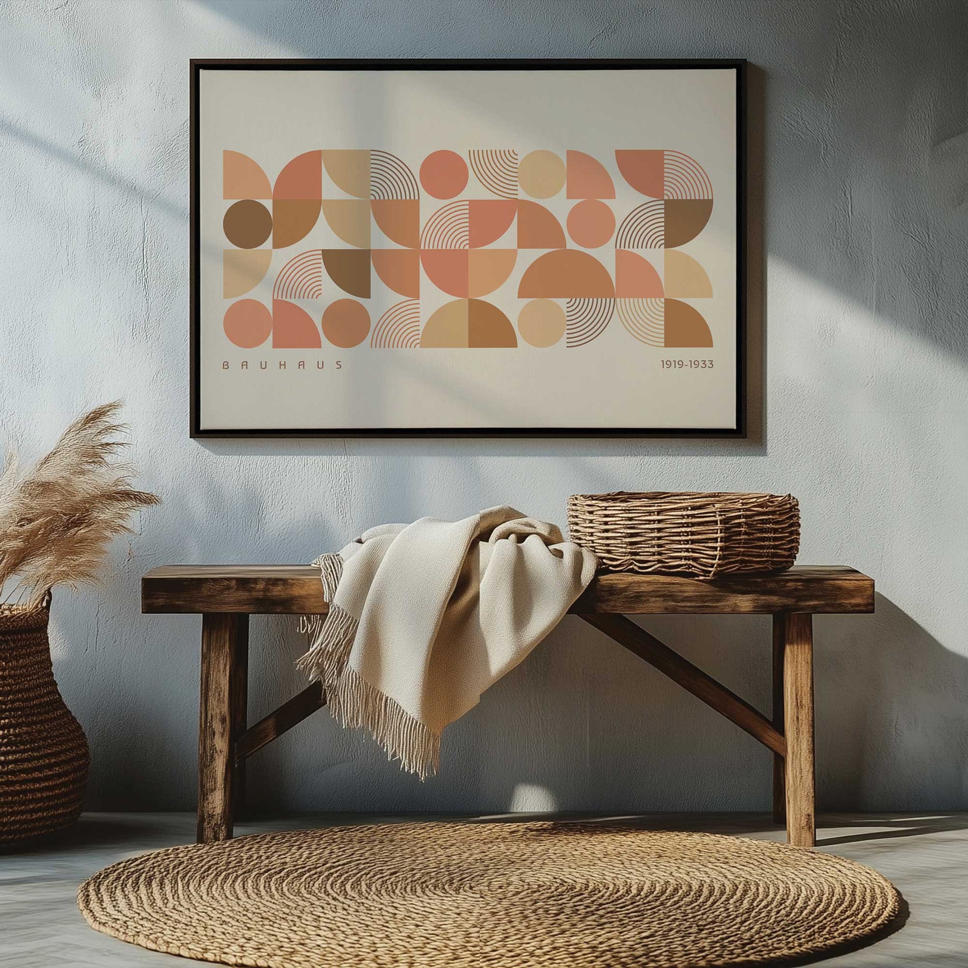 Picture of art in a room