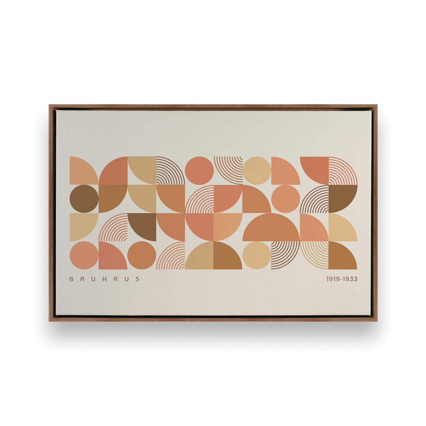 [Color:Walnut], Picture of art in a Walnut frame