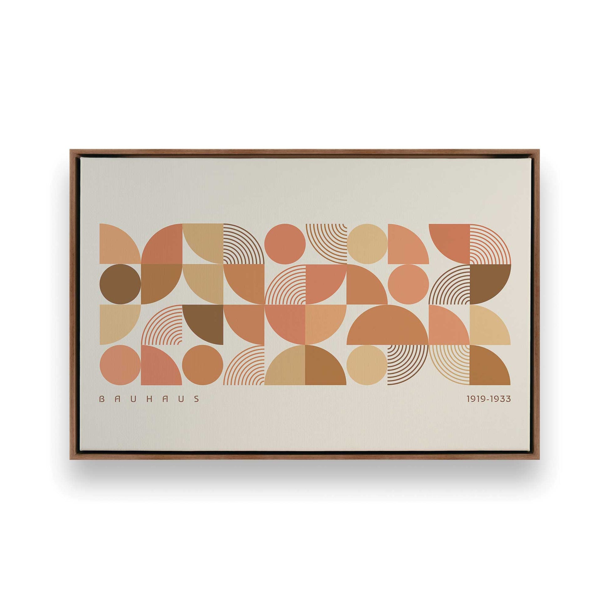 [Color:Walnut], Picture of art in a Walnut frame