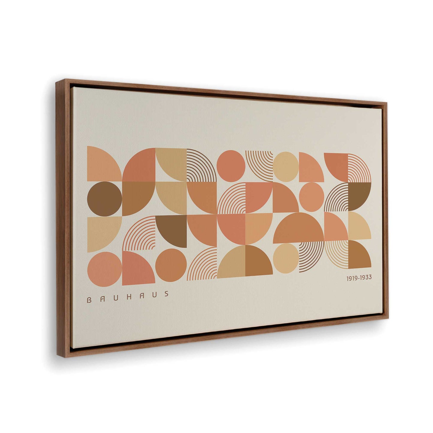 [Color:Walnut], Picture of the corner of the art