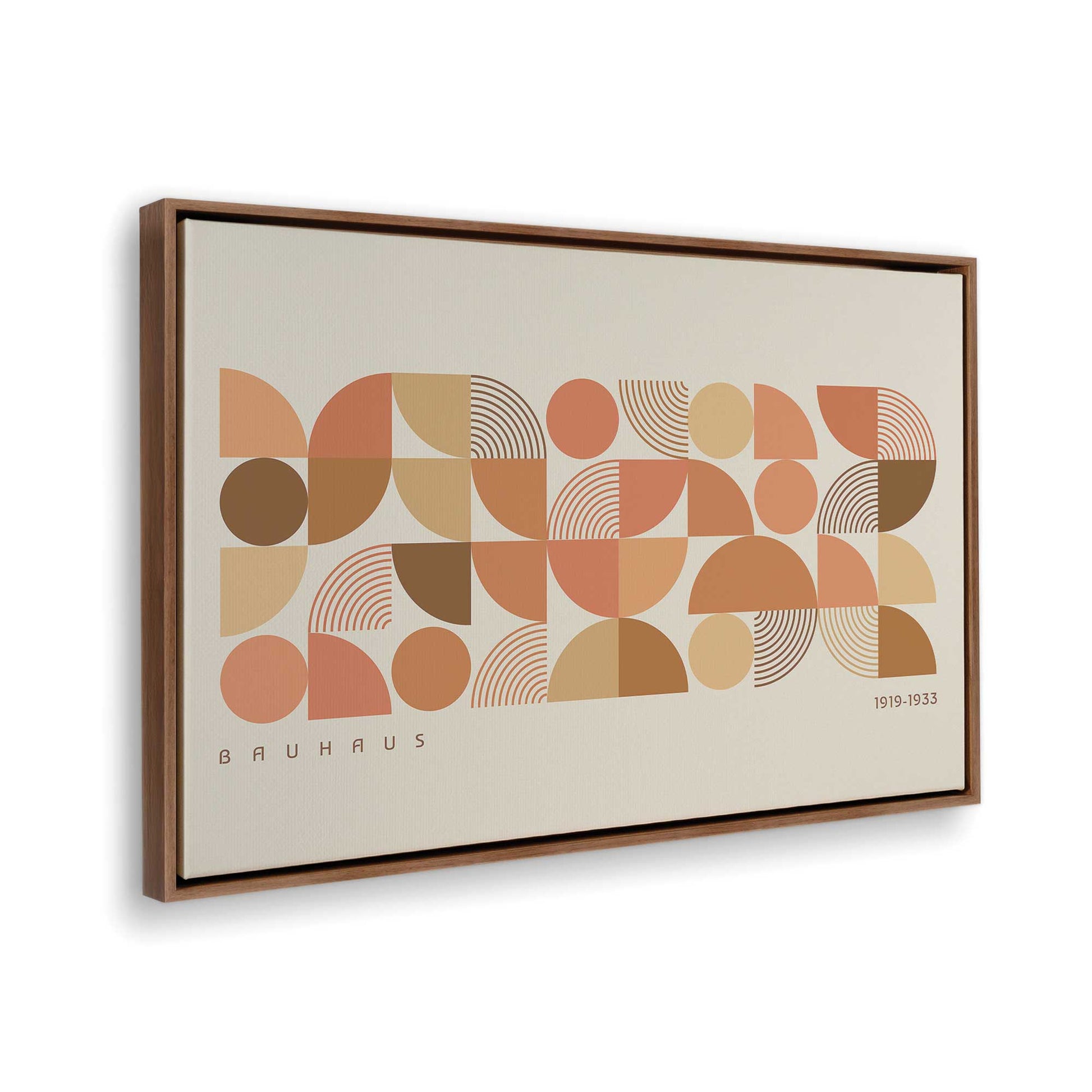 [Color:Walnut], Picture of the corner of the art