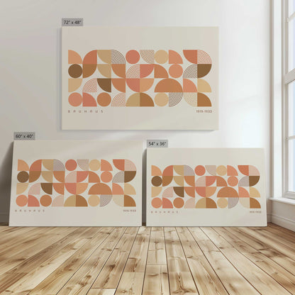 [Color:Stretched Canvas], Image showing the size comparisons