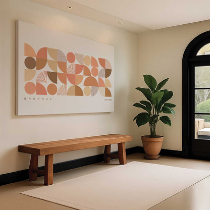 [Color:Stretched Canvas], Picture of art in a room