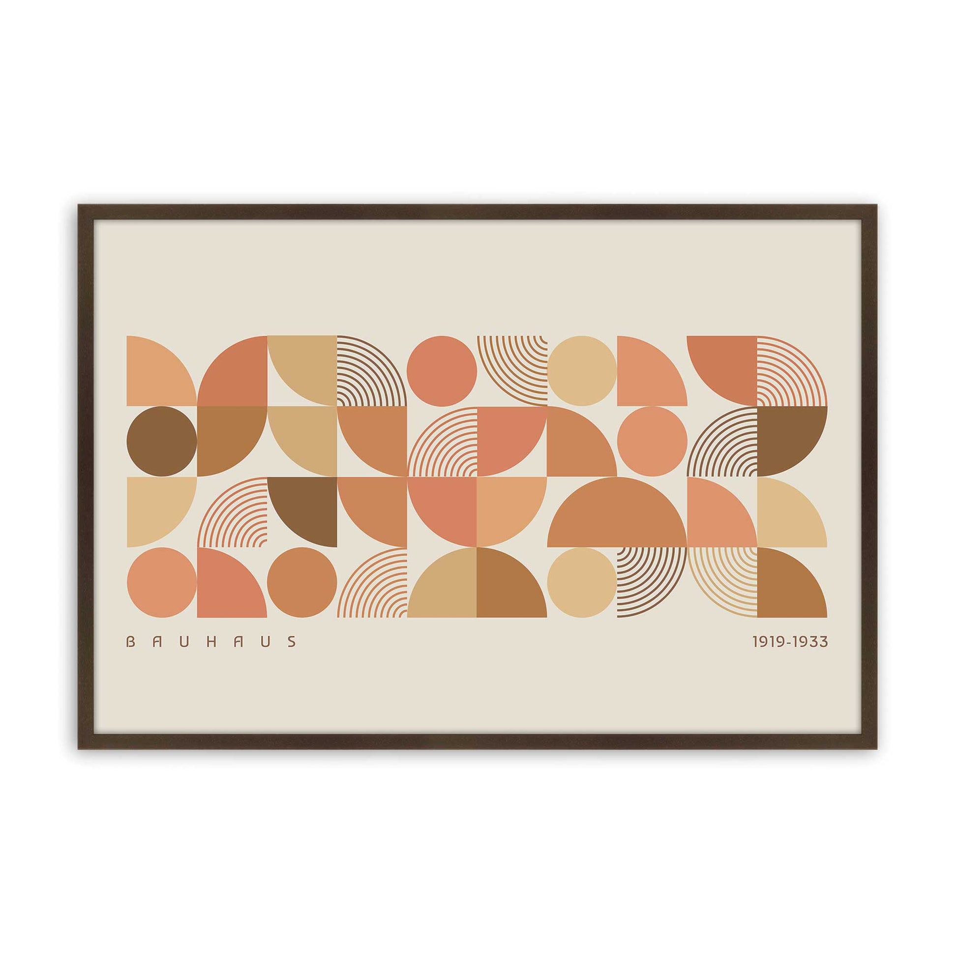 [Color:Belvinder Brown], Picture of art in a Belvinder Brown frame