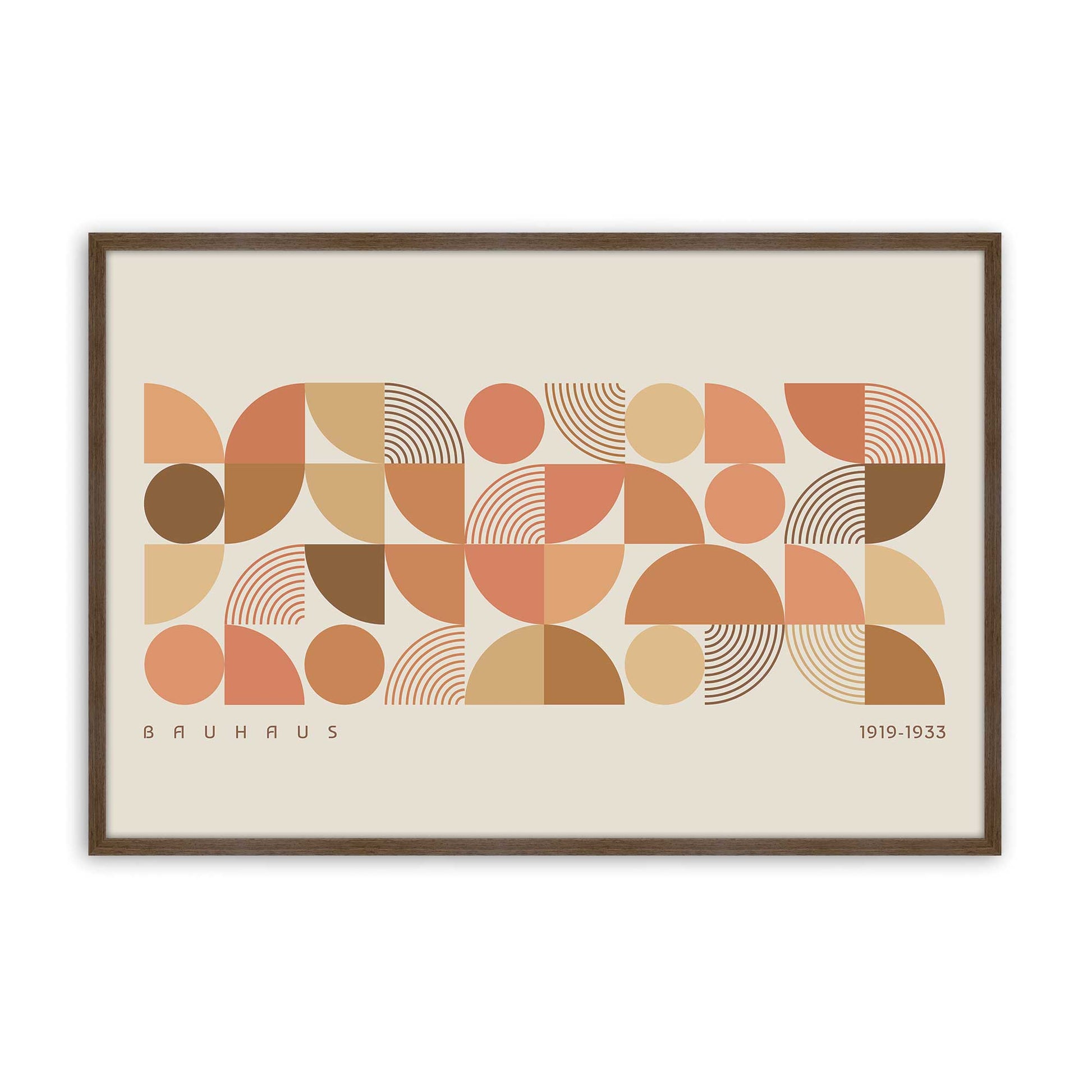 [Color:Walnut], Picture of art in a Walnut frame