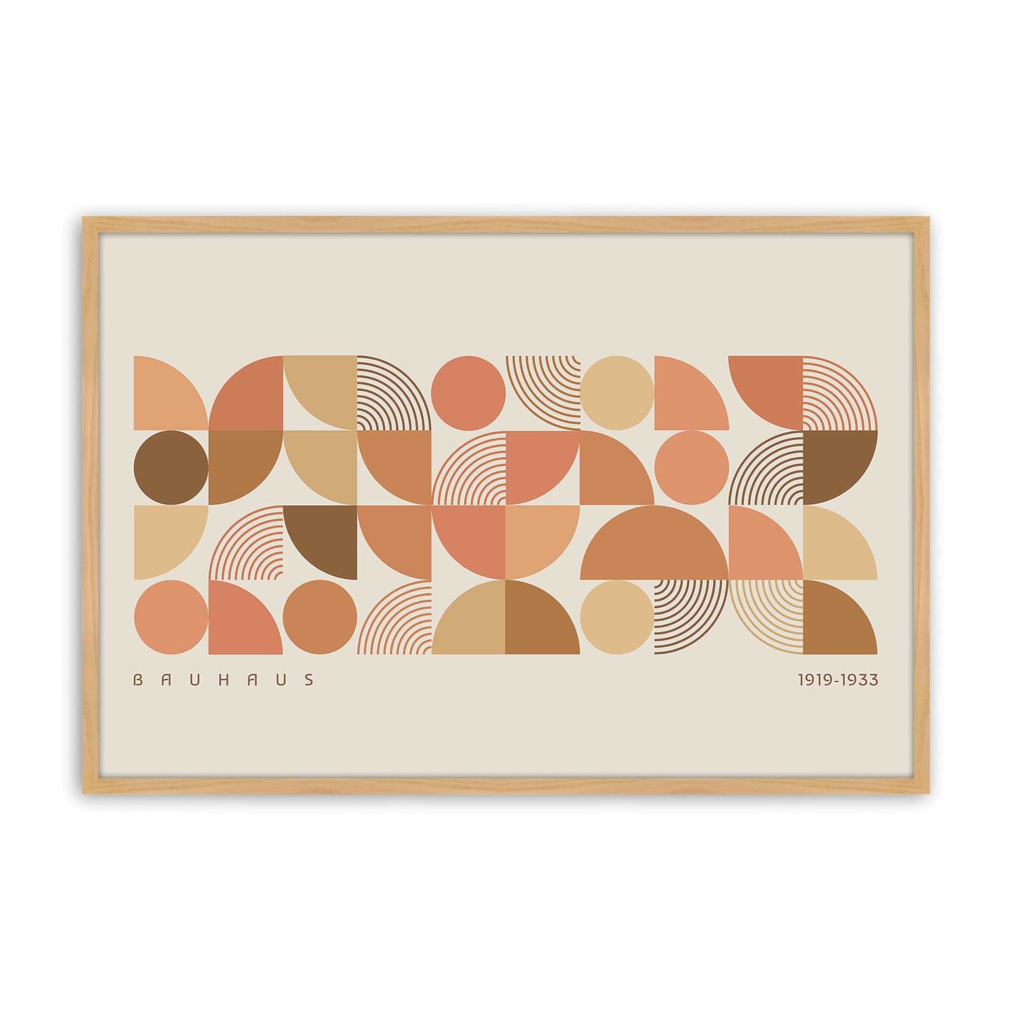 [Color:American Maple], Picture of art in a American Maple frame