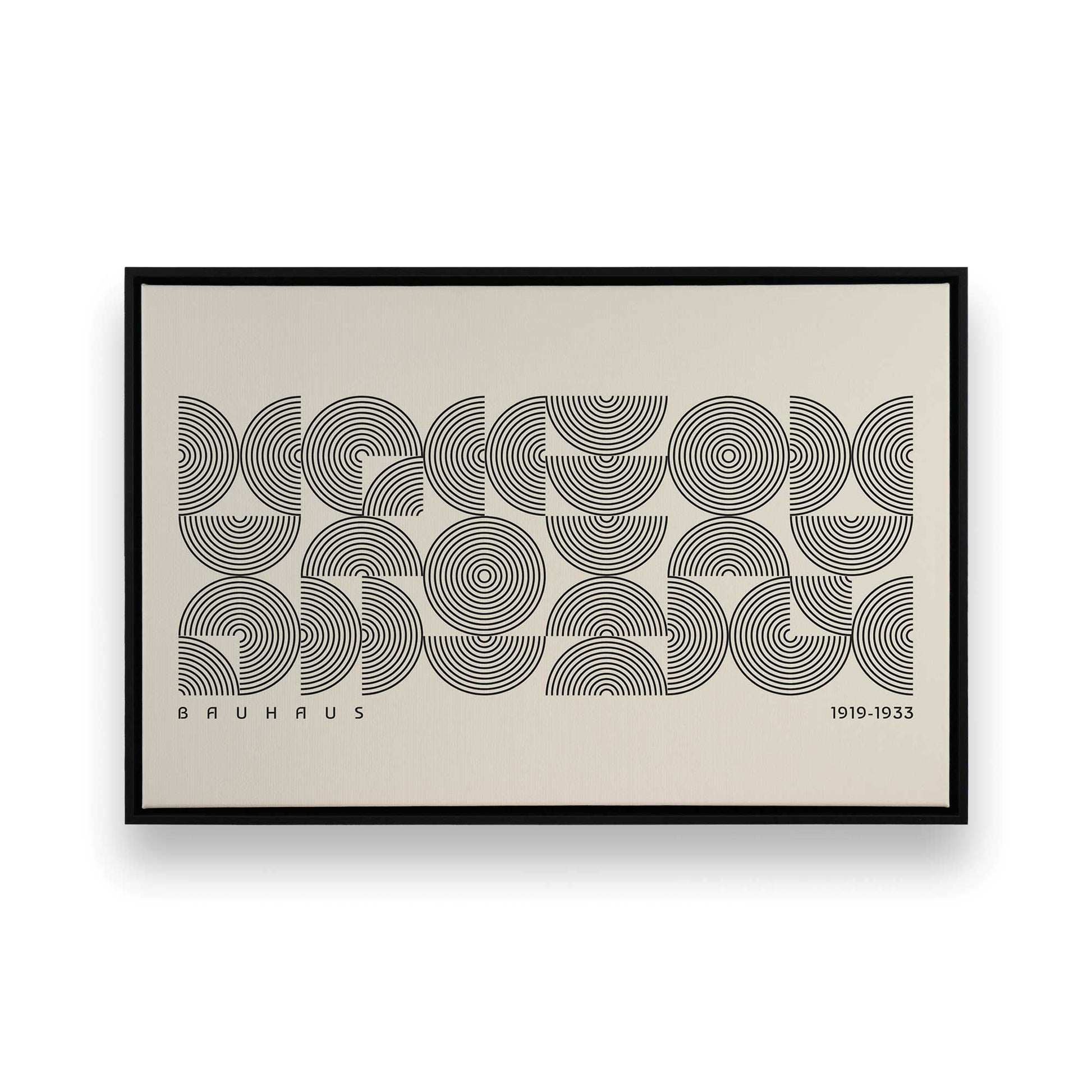 [Color:Satin Black], Picture of art in a Satin Black frame