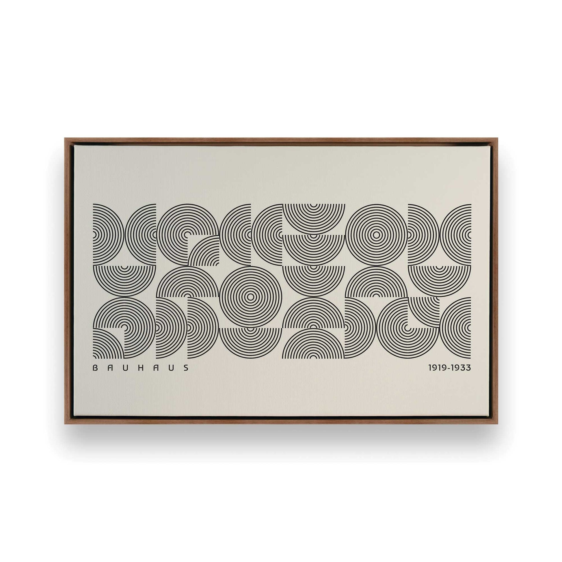 [Color:Walnut], Picture of art in a Walnut frame