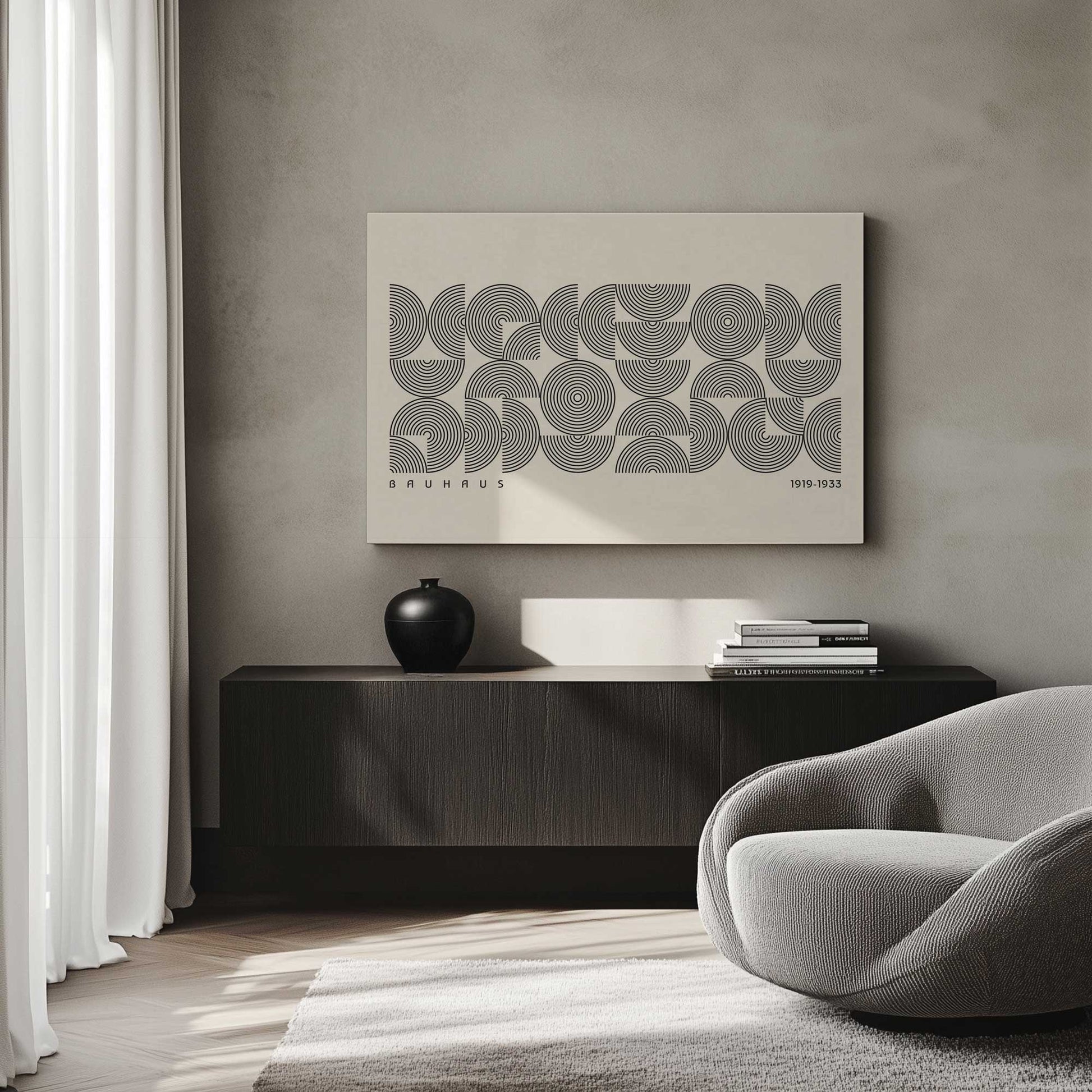 Picture of art in a room