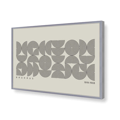 [Color:Polished Chrome], Picture of art in a Polished Chrome frame of the corner