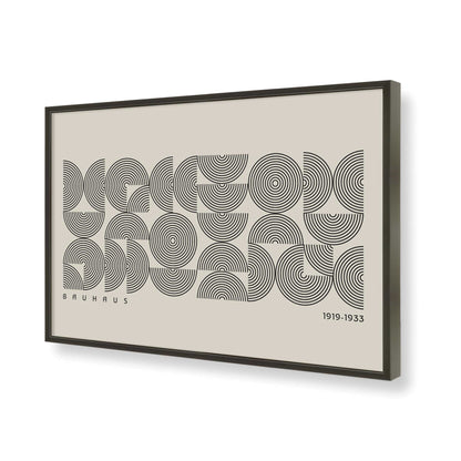 [Color:Satin Black], Picture of art in a Satin Black frame of the corner