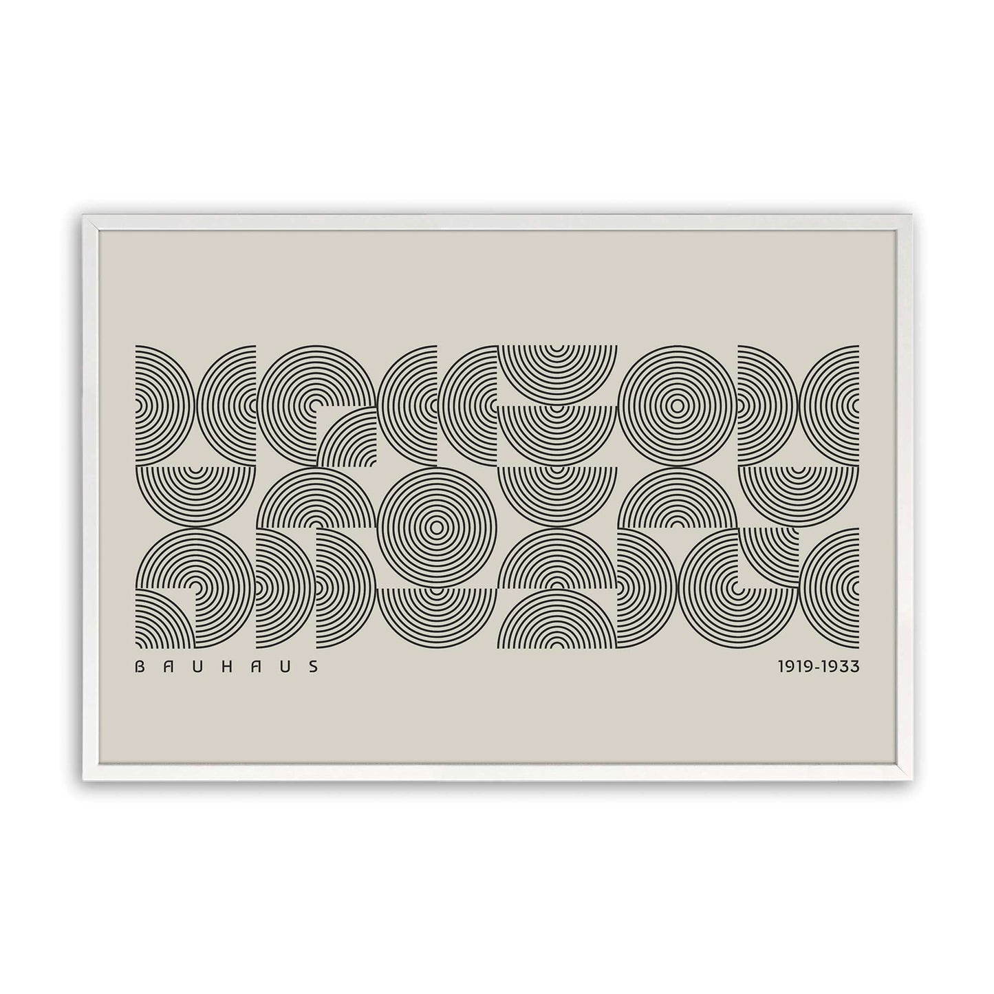 [Color:Opaque White], Picture of art in a Opaque White frame