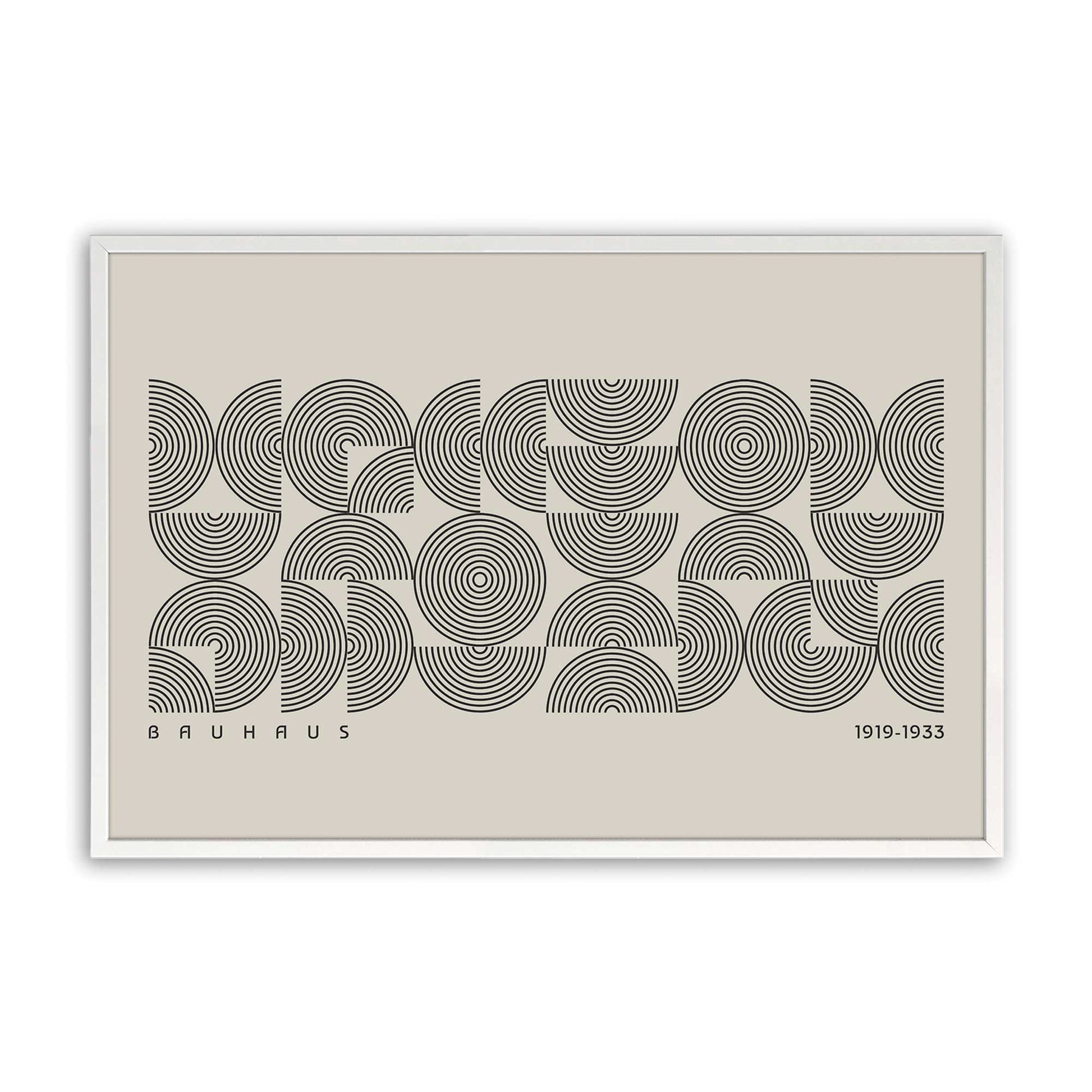 [Color:Opaque White], Picture of art in a Opaque White frame