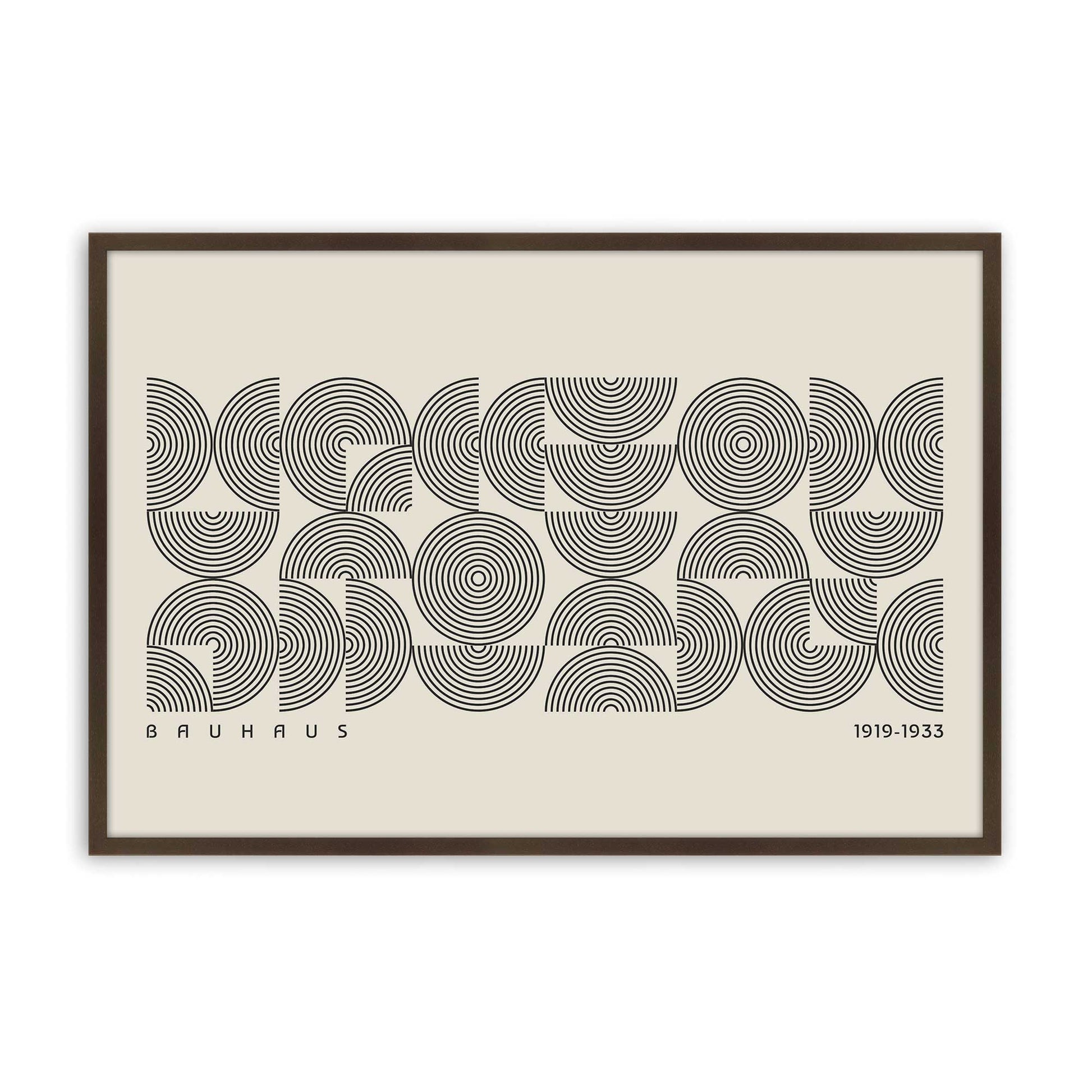 [Color:Brown], Picture of art in a Brown frame