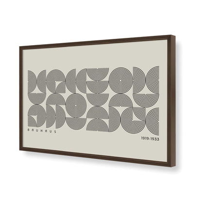 [Color:Brown], Picture of art in a Brown frame of the corner