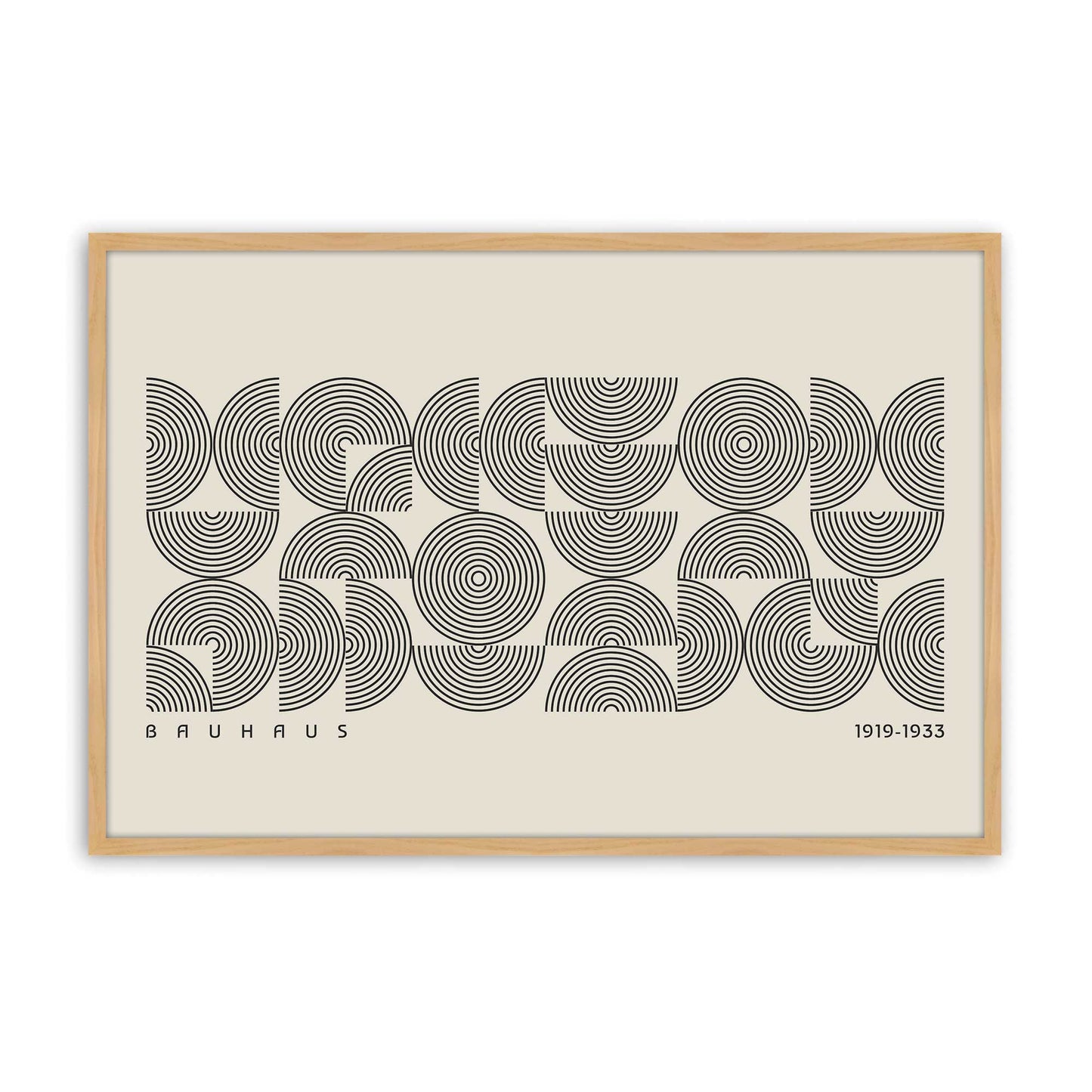 [Color:American Maple], Picture of art in a American Maple frame