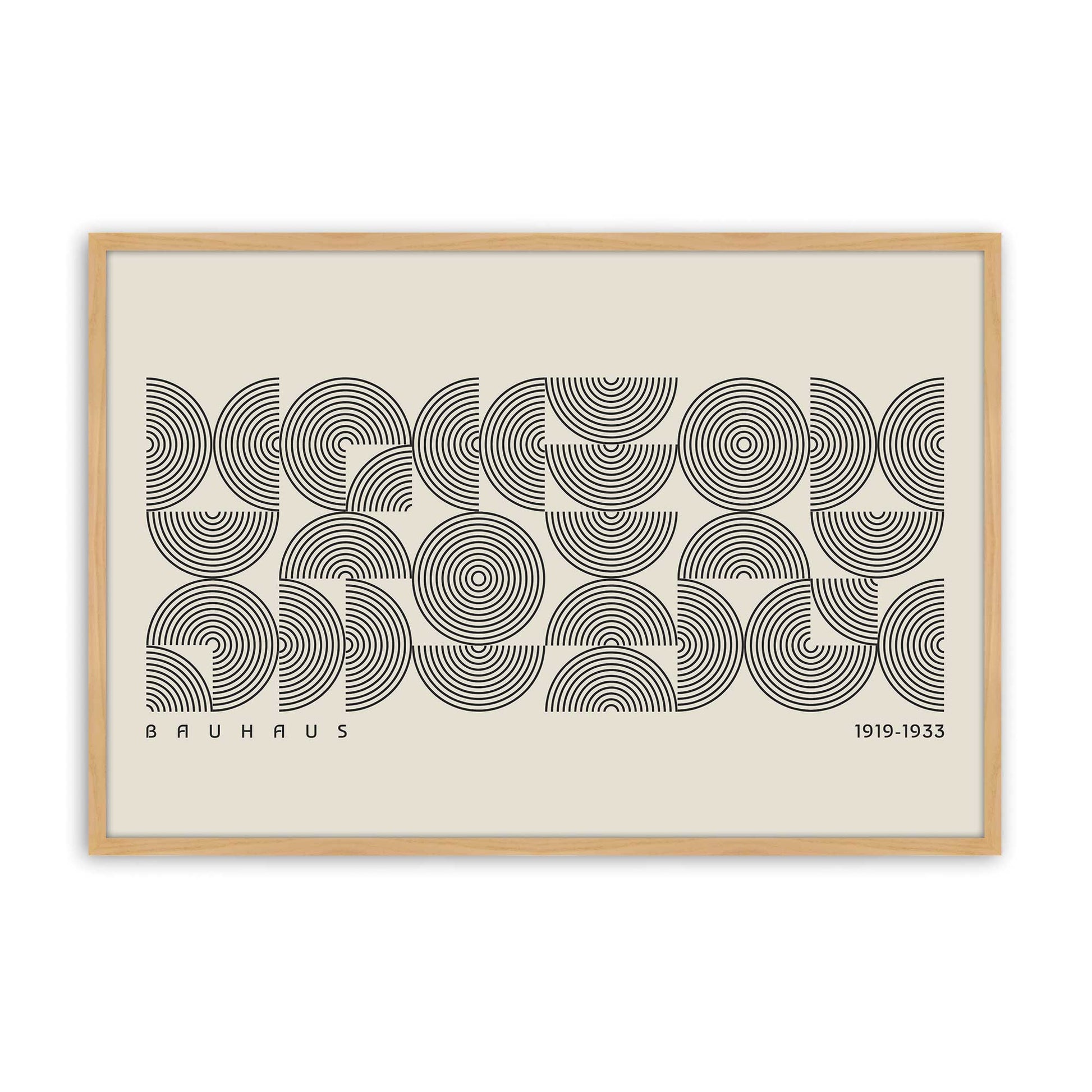 [Color:American Maple], Picture of art in a American Maple frame