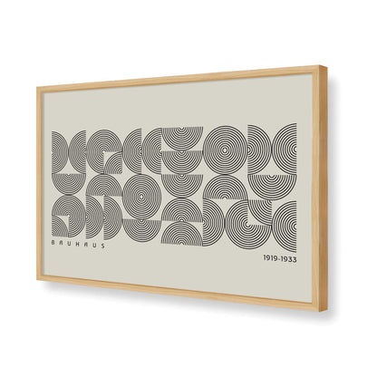 [Color:American Maple], Picture of art in a American Maple frame of the corner