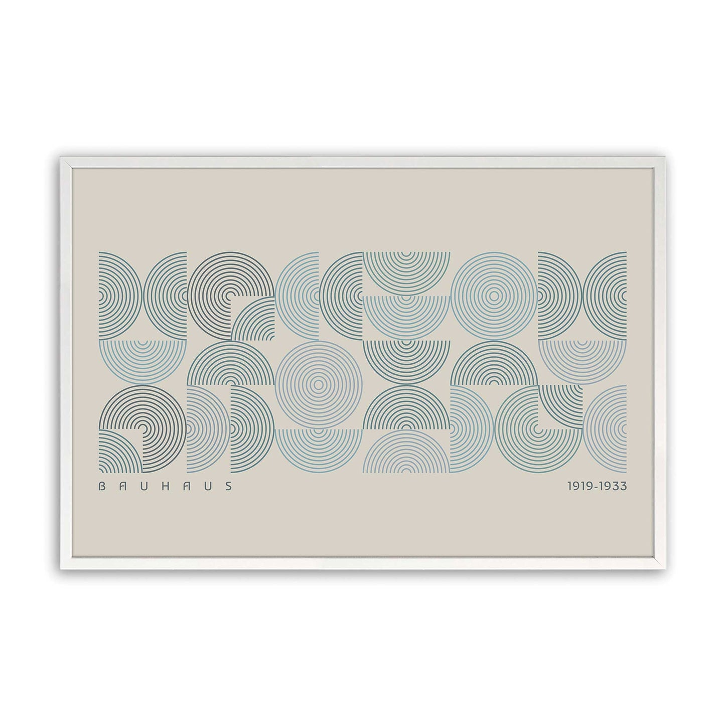 [Color:Opaque White], Picture of art in a Opaque White frame