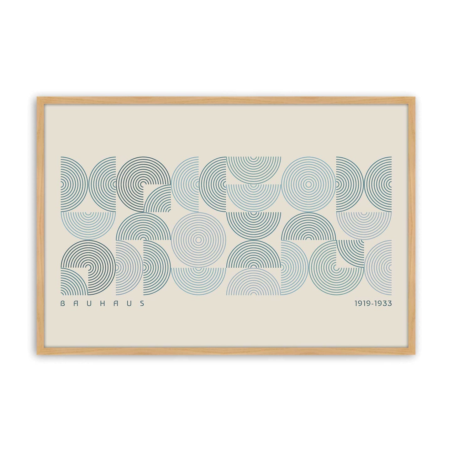[Color:American Maple], Picture of art in a American Maple frame