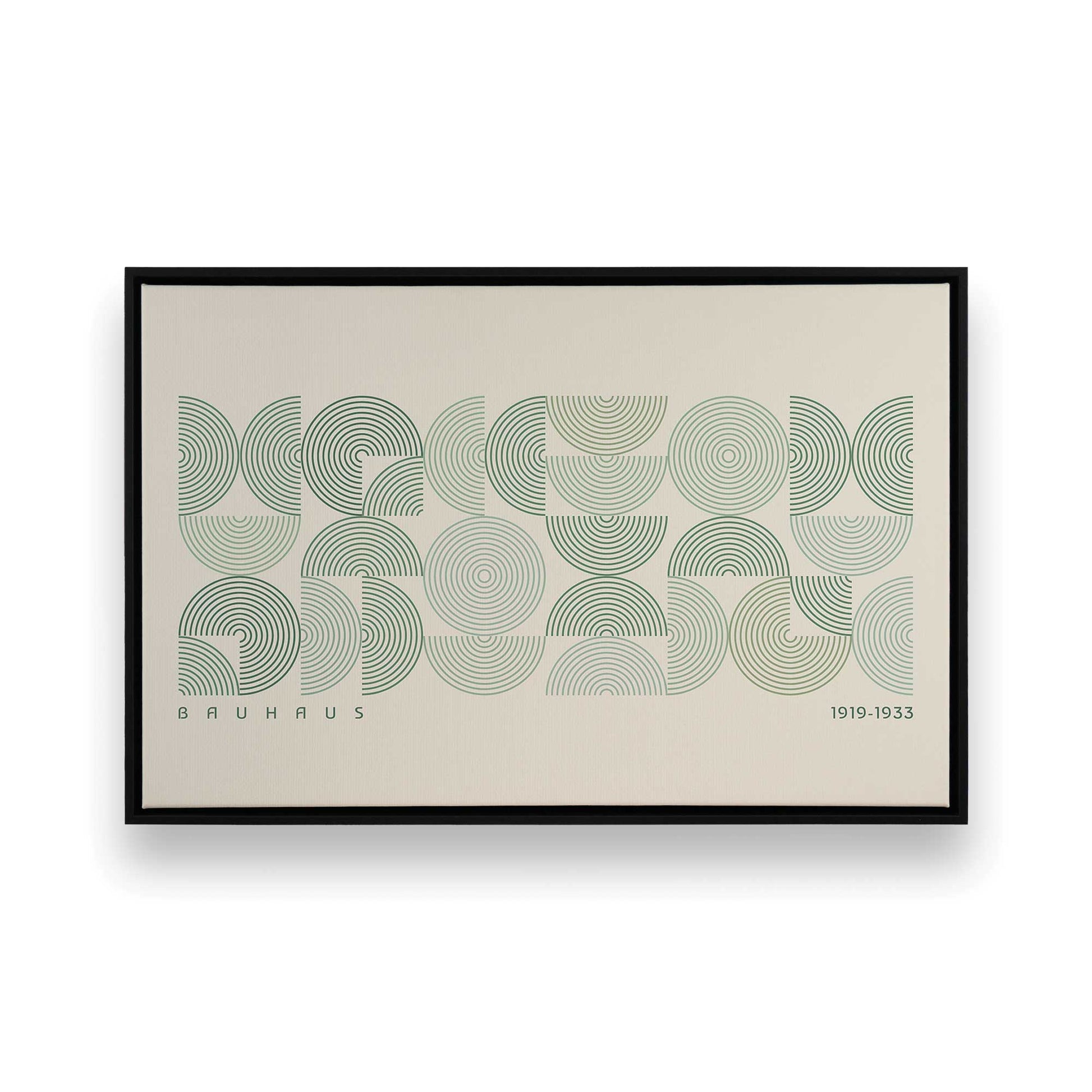 [Color:Satin Black], Picture of art in a Satin Black frame