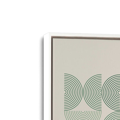 [Color:Opaque White], Picture of art in a White frame at an angle