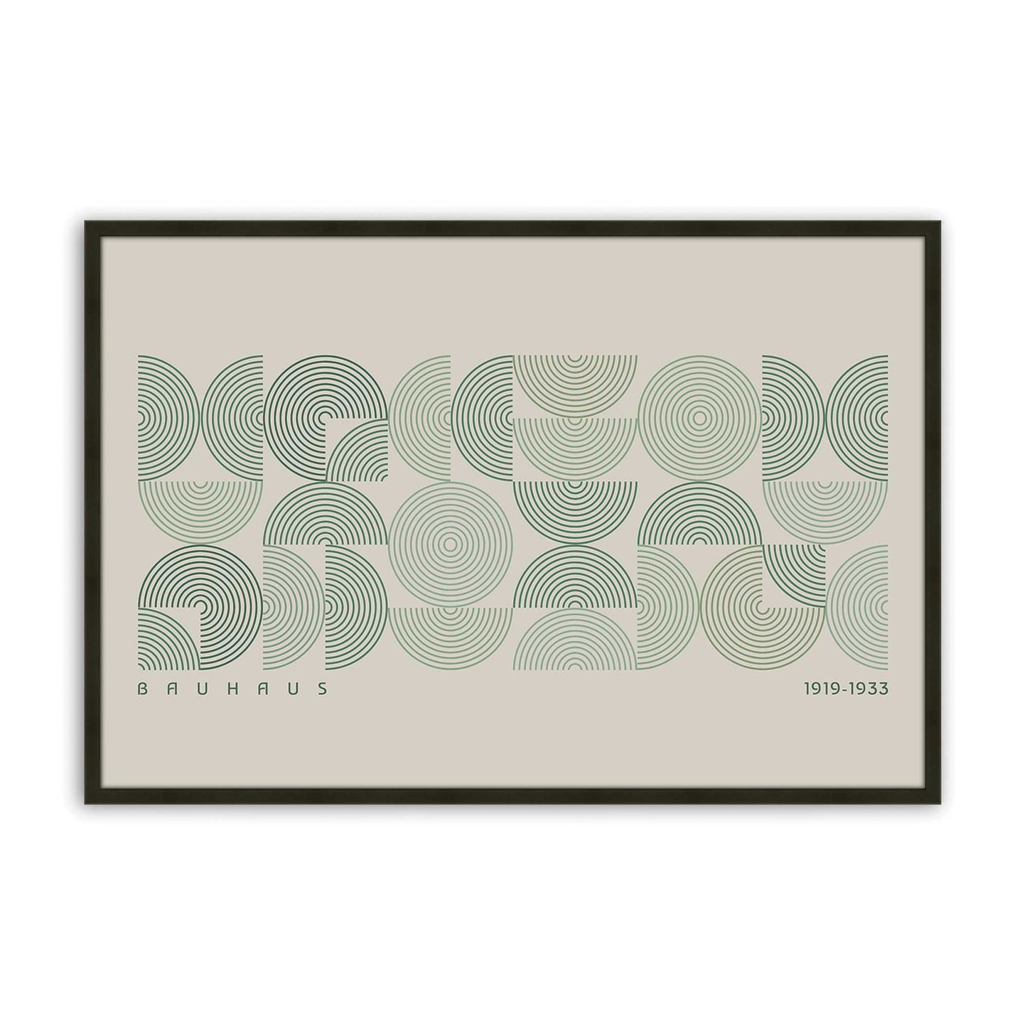 [Color:Satin Black], Picture of art in a Satin Black frame