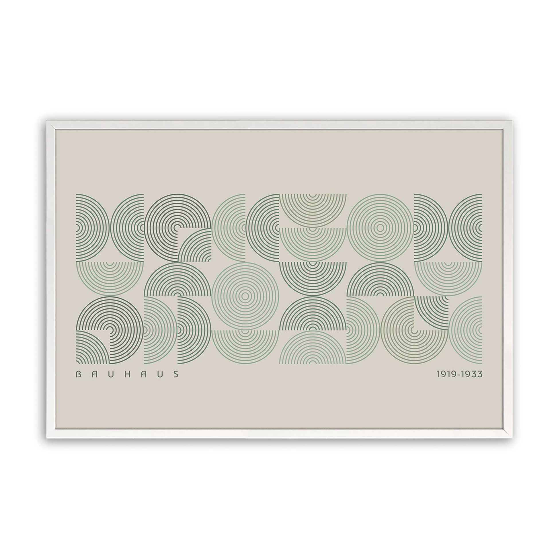 [Color:Opaque White], Picture of art in a Opaque White frame