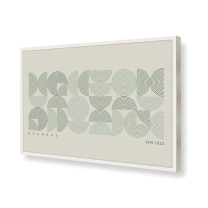 [Color:Opaque White], Picture of art in a Opaque White frame of the corner