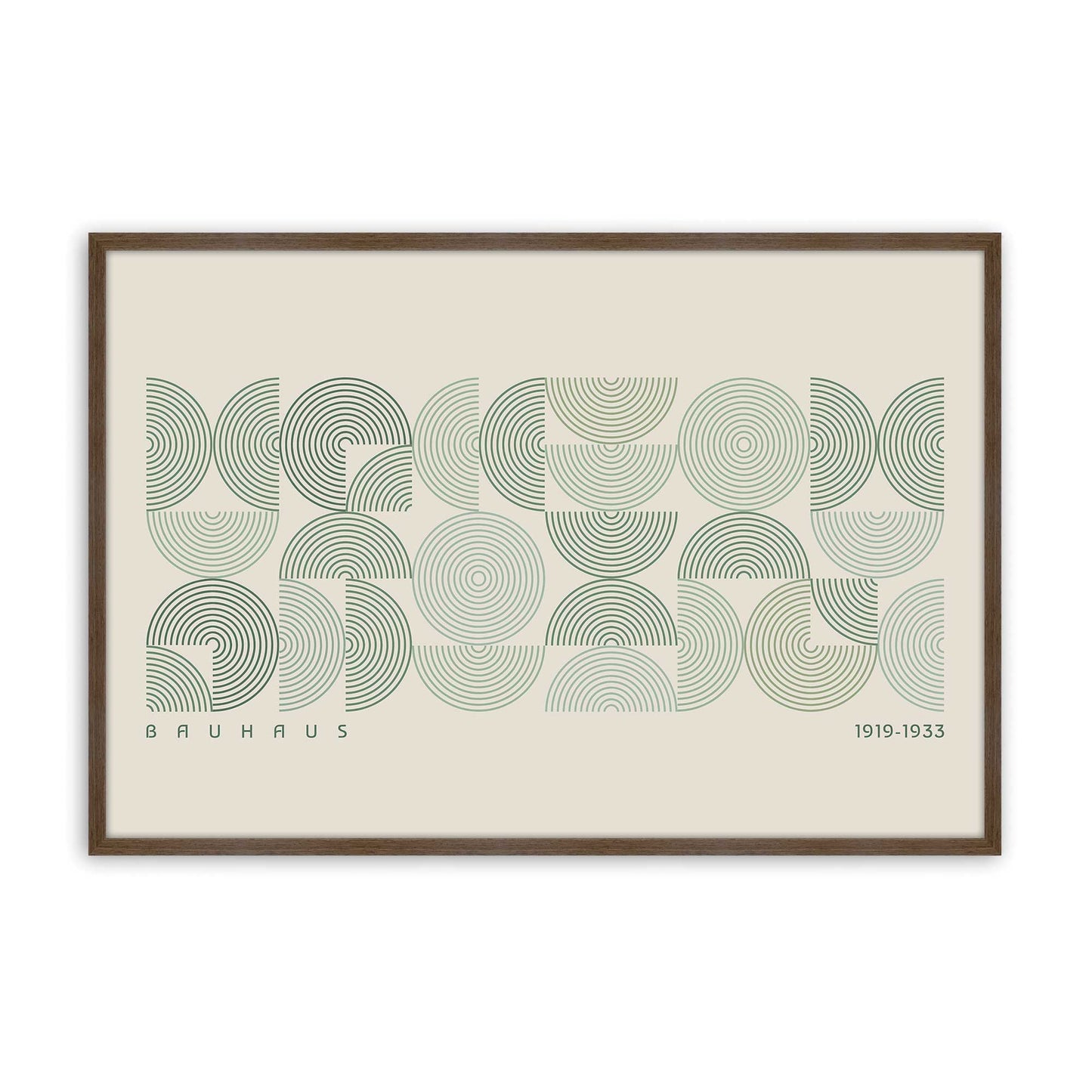 [Color:Walnut], Picture of art in a Walnut frame
