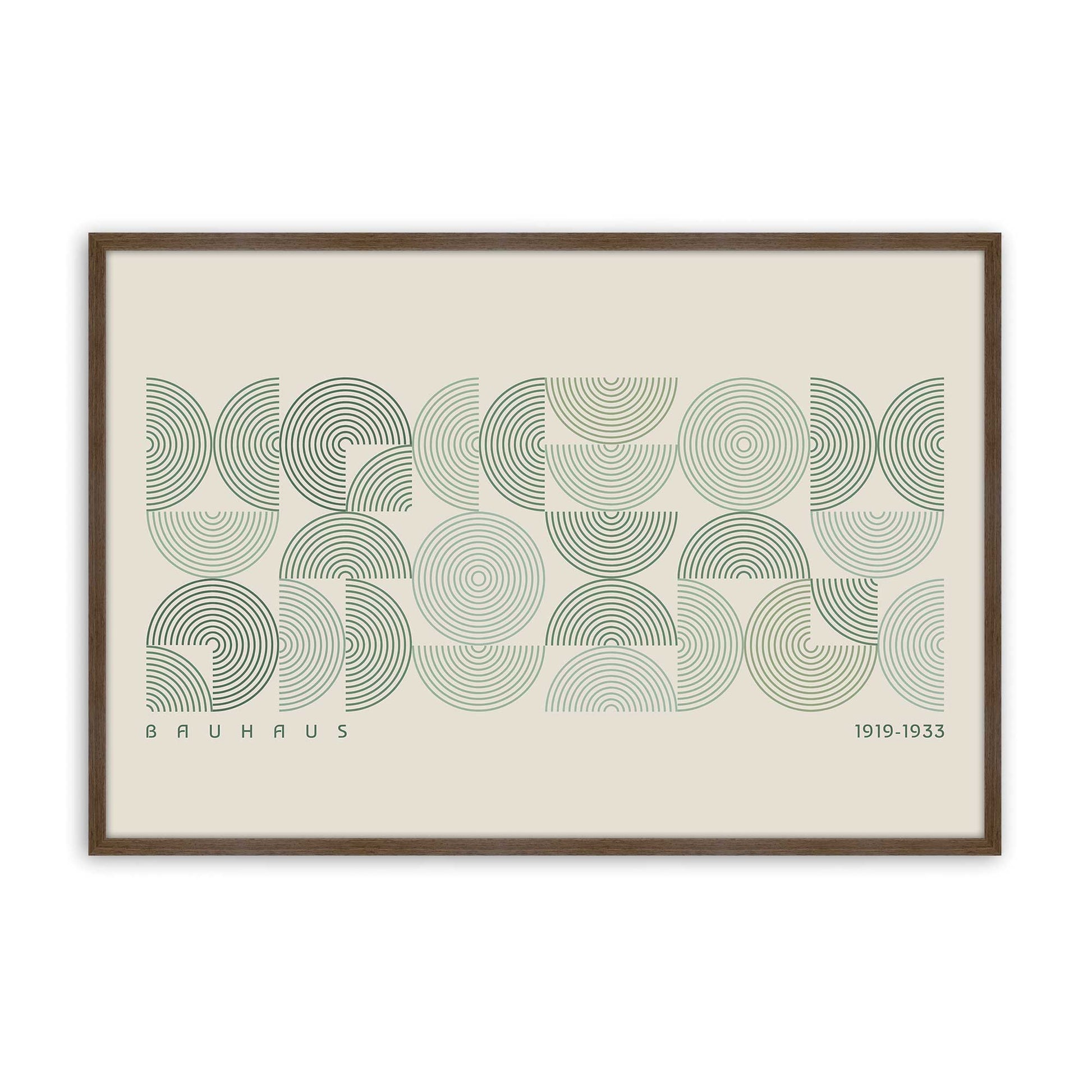 [Color:Walnut], Picture of art in a Walnut frame