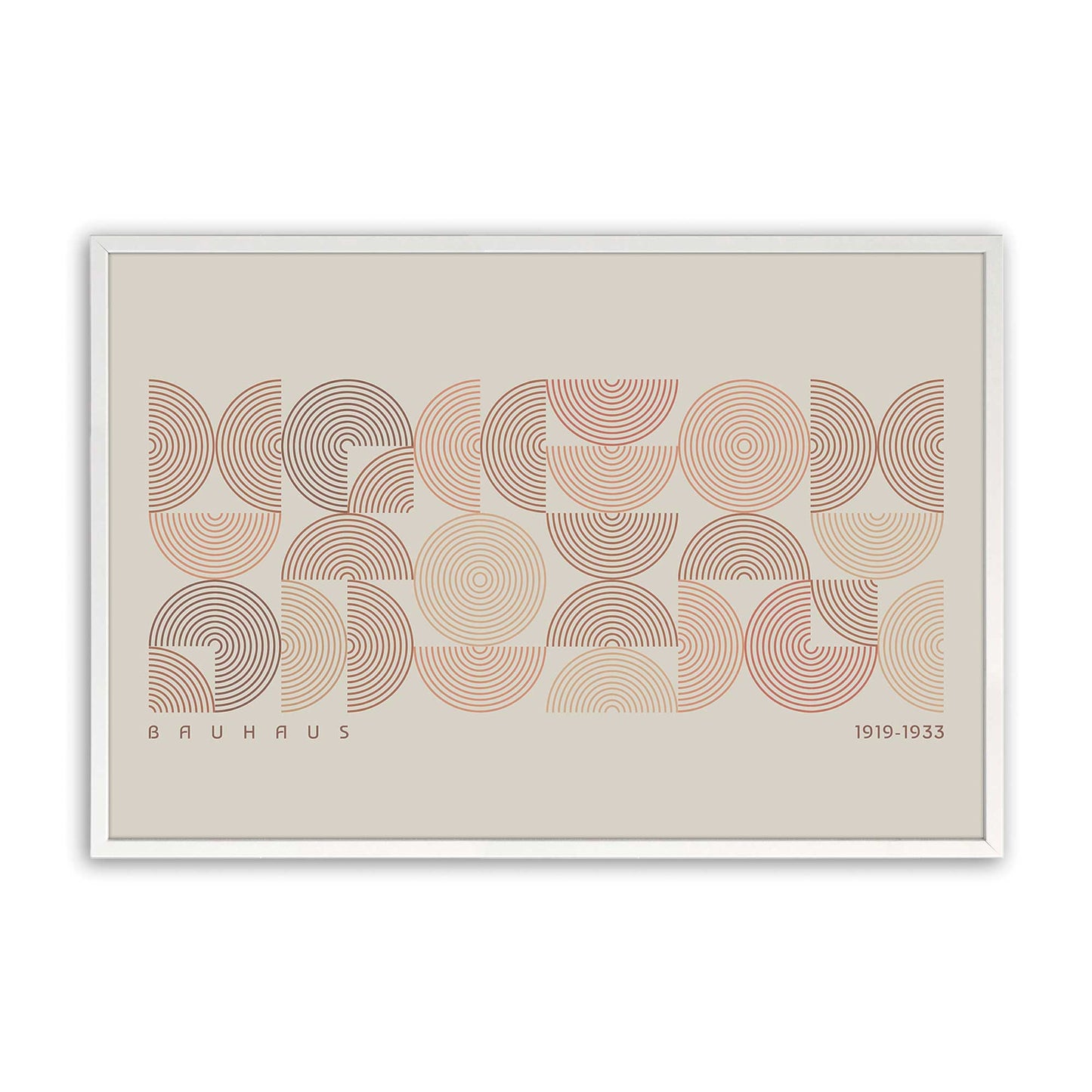 [Color:Opaque White], Picture of art in a Opaque White frame