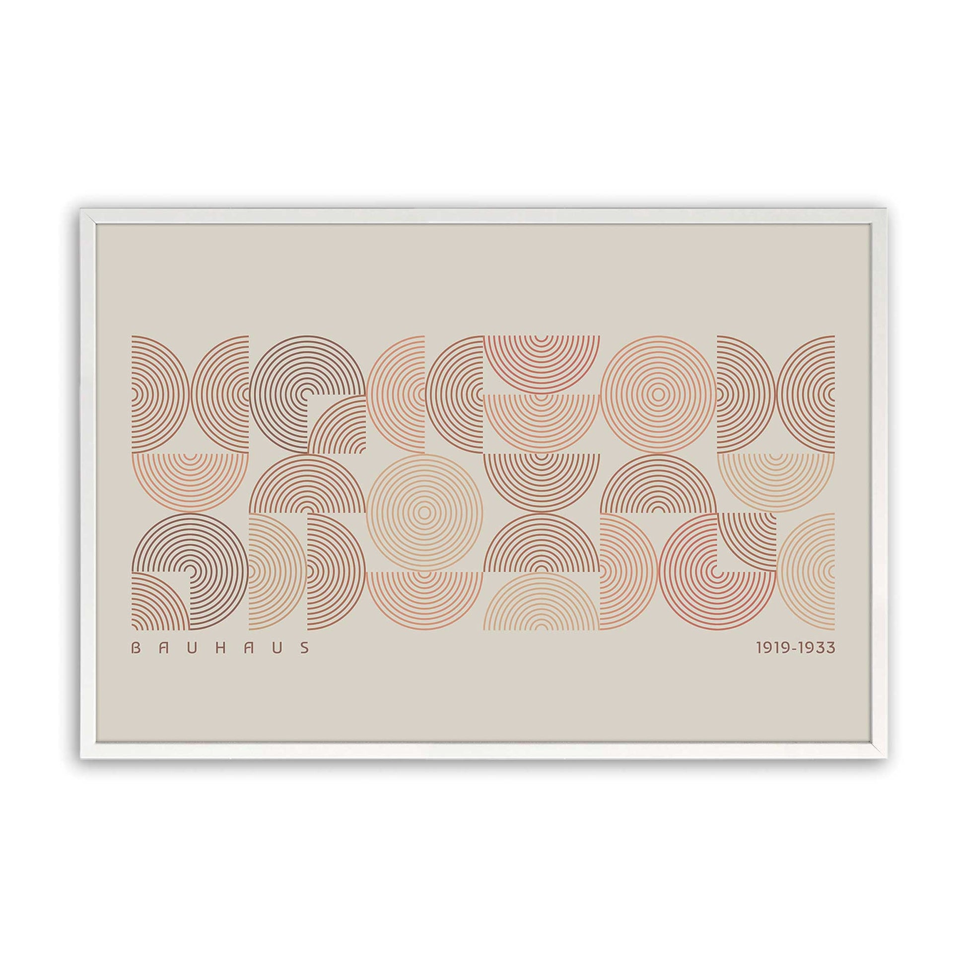 [Color:Opaque White], Picture of art in a Opaque White frame