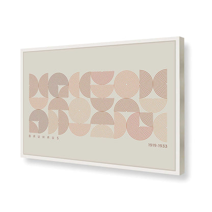 [Color:Opaque White], Picture of art in a Opaque White frame of the corner