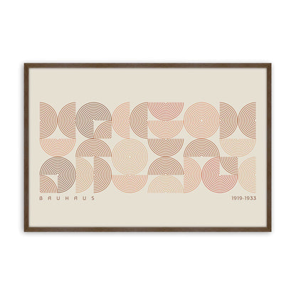 [Color:Walnut], Picture of art in a Walnut frame