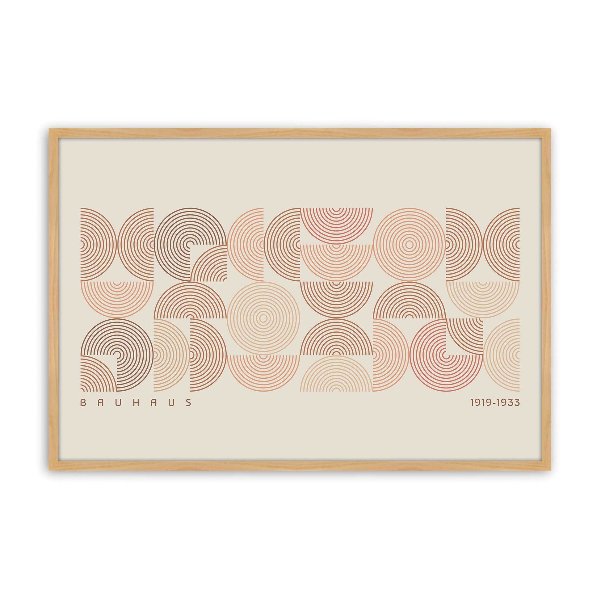 [Color:American Maple], Picture of art in a American Maple frame